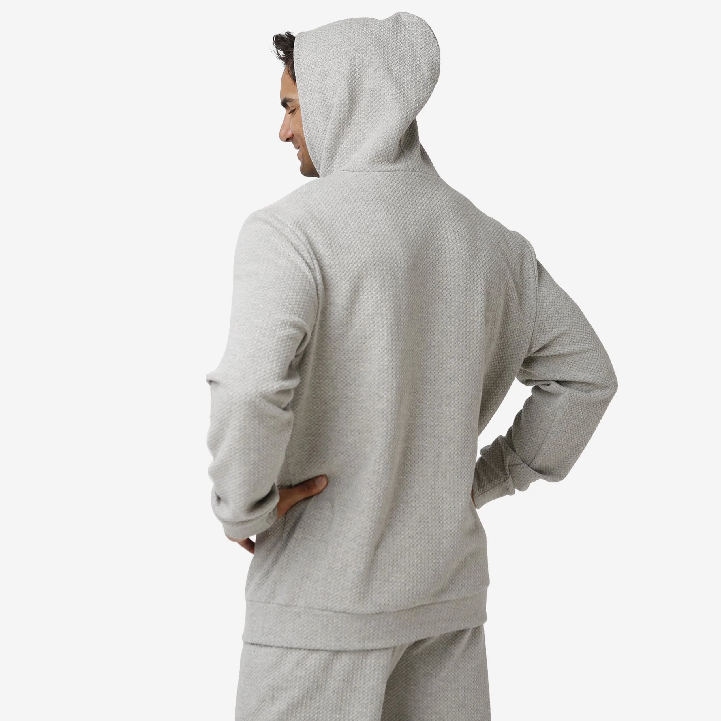 Cincinnati Bengals Gray Woven Hoodie - Image 6