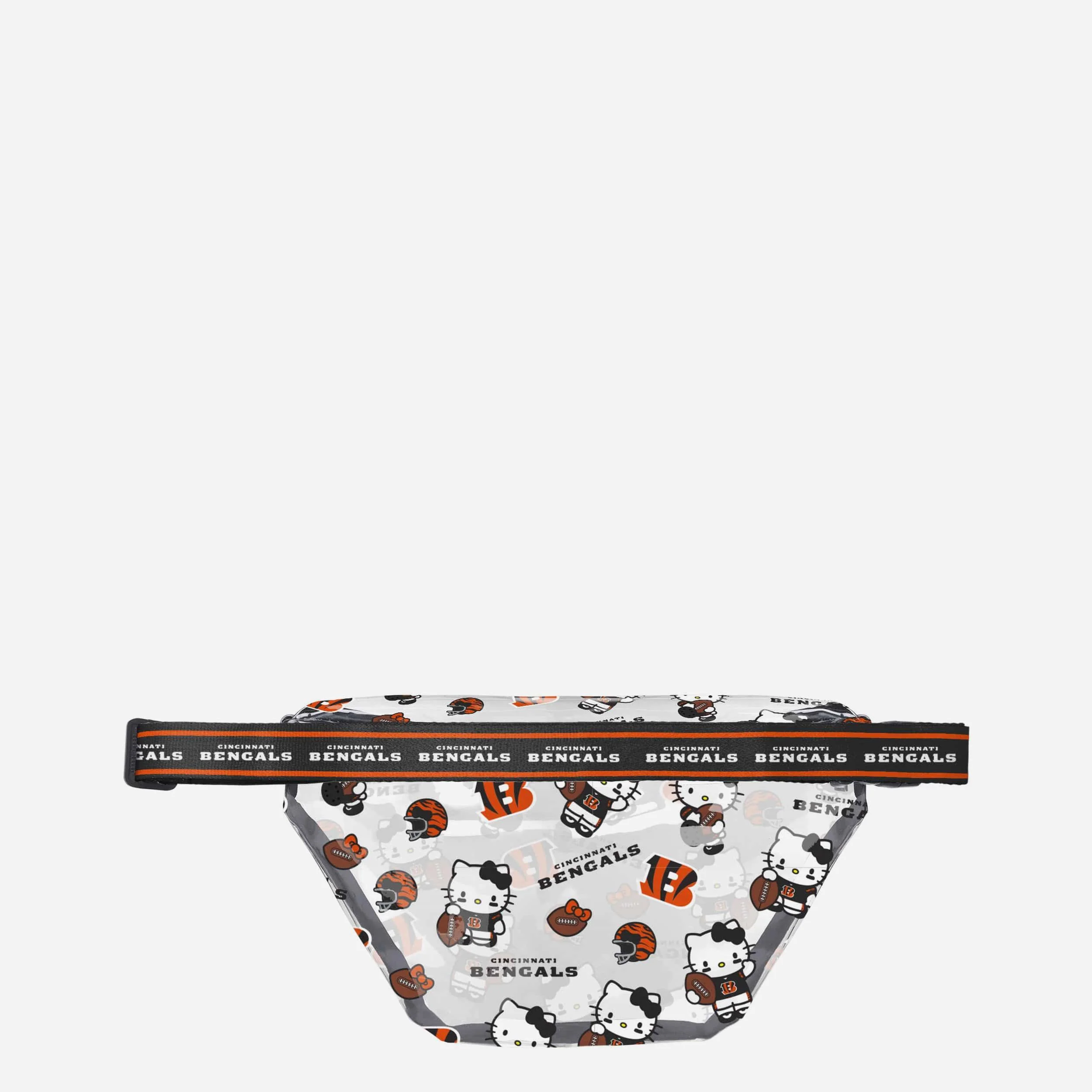 Cincinnati Bengals Hello Kitty® Clear Fanny Pack - Image 2