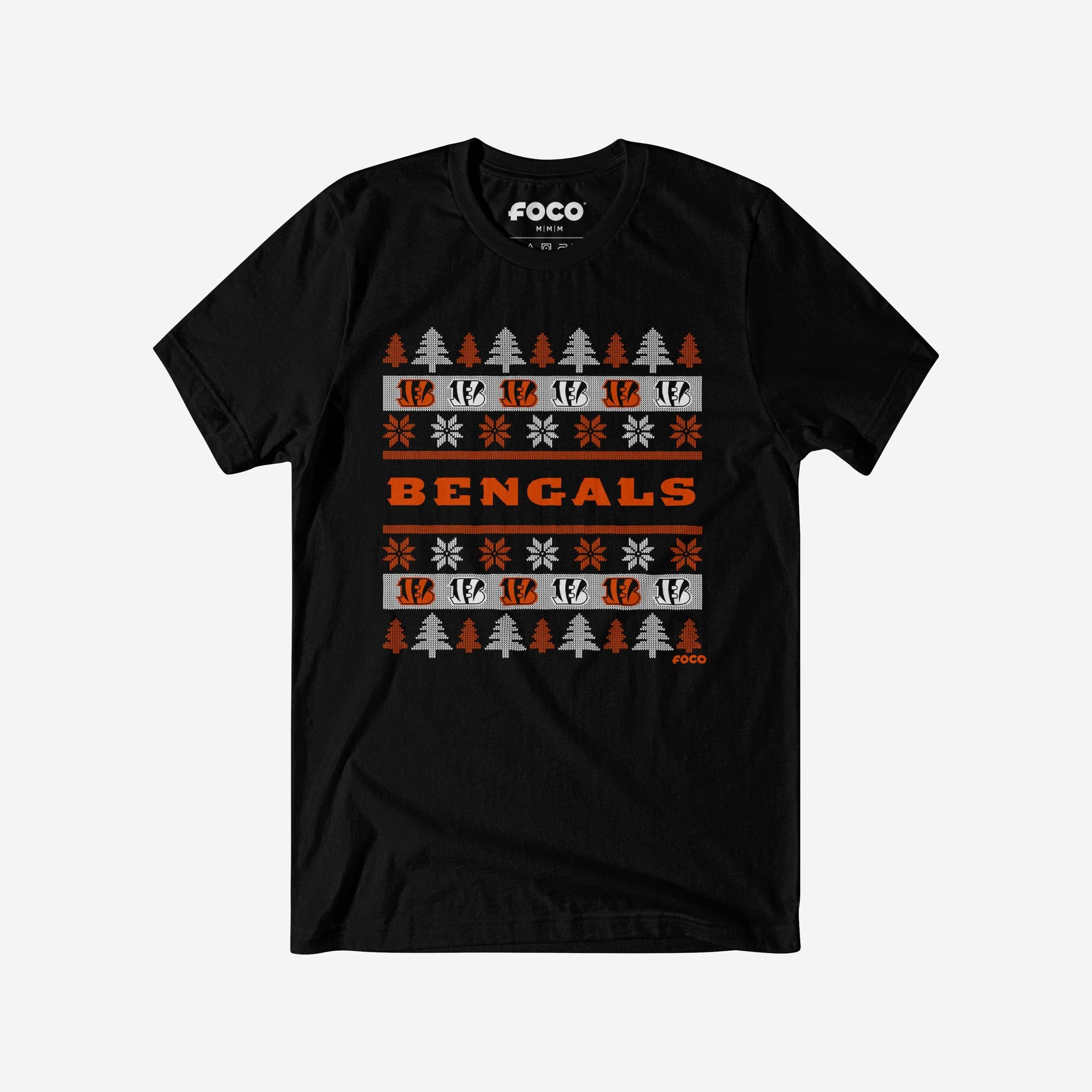 Cincinnati Bengals Holiday Sweater T-Shirt