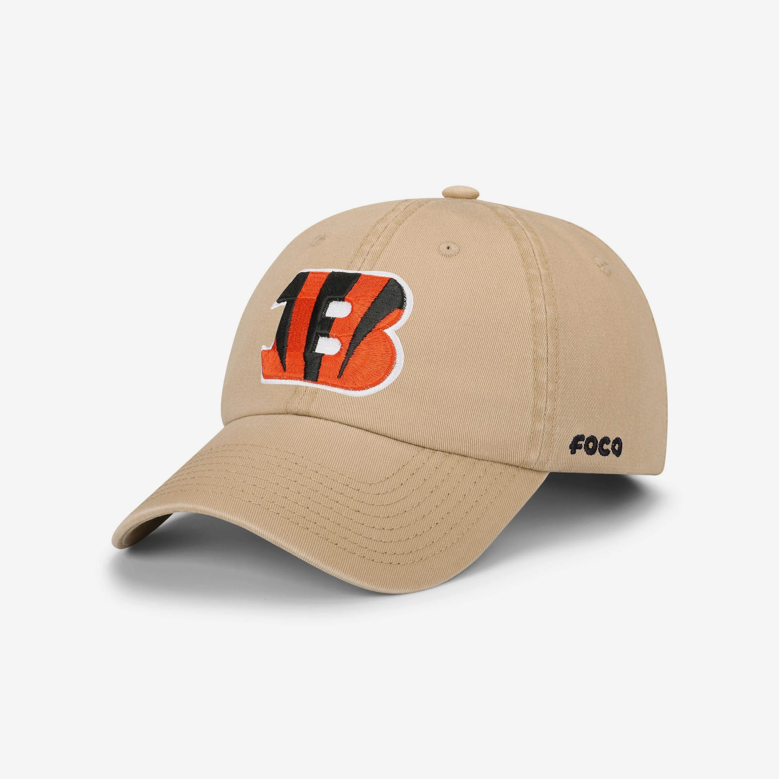 Cincinnati Bengals Khaki Primary Logo Casual Cap