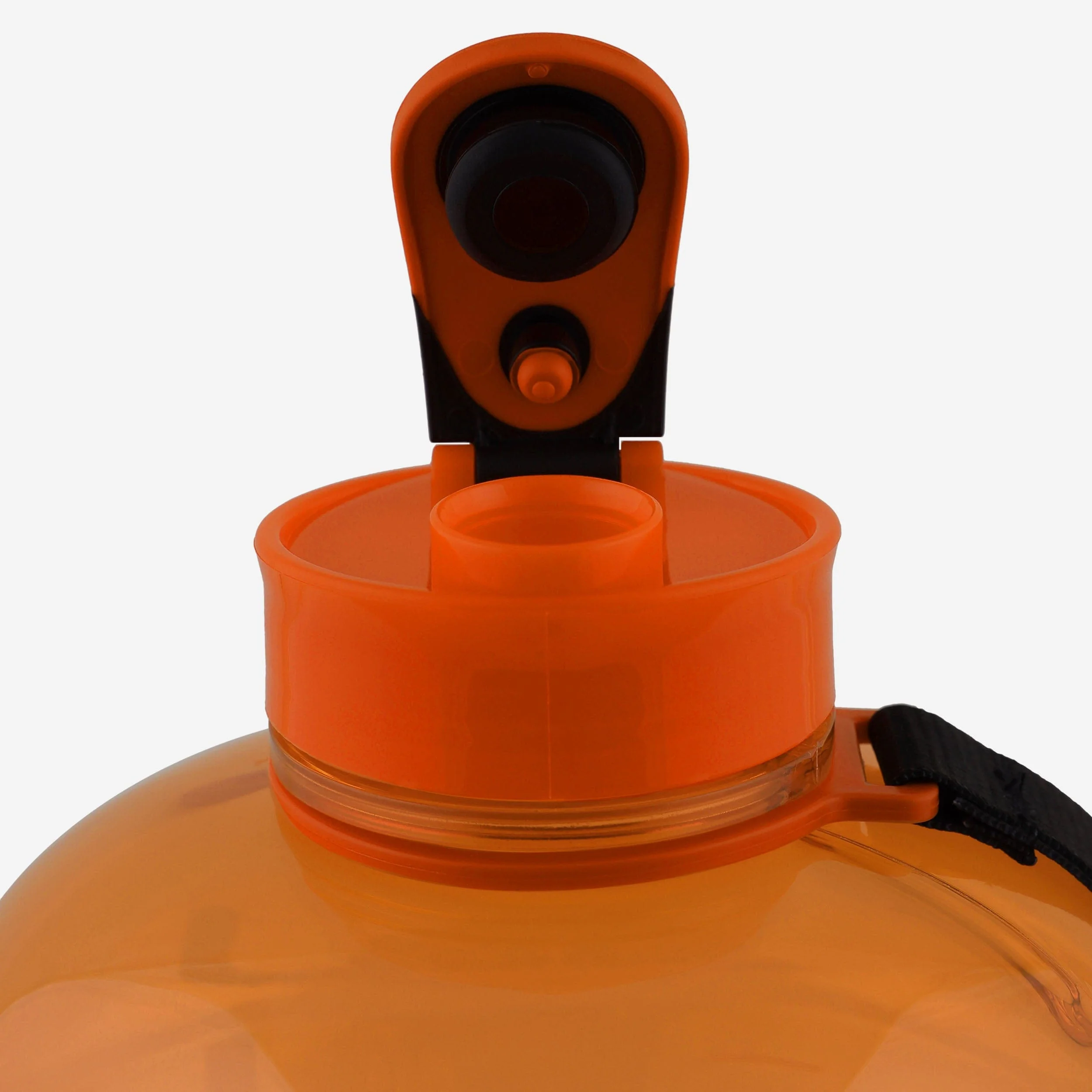 Cincinnati Bengals Large Team Color Clear Sports Bottle - Image 4