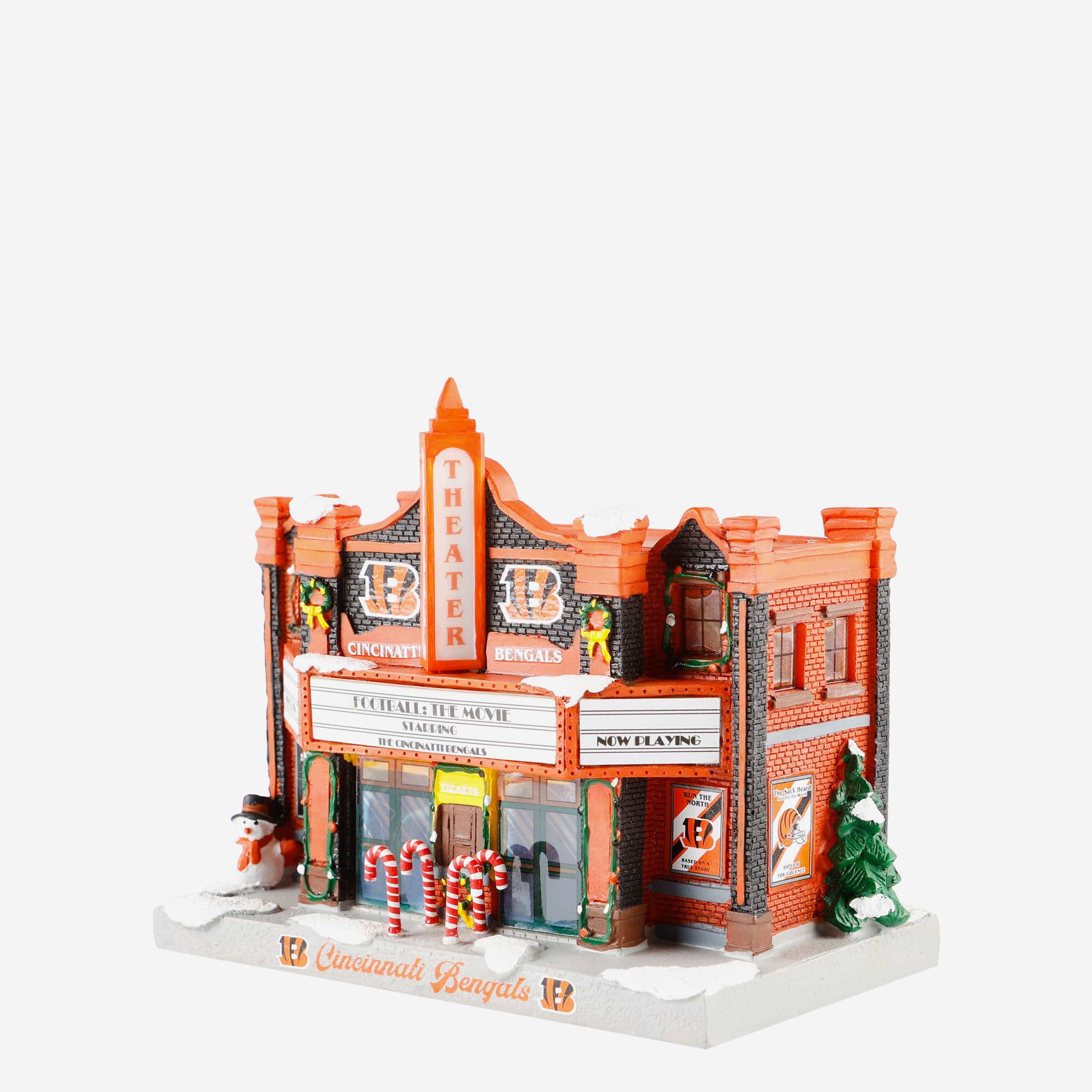 Cincinnati Bengals Light Up Resin Team Theater - Image 3