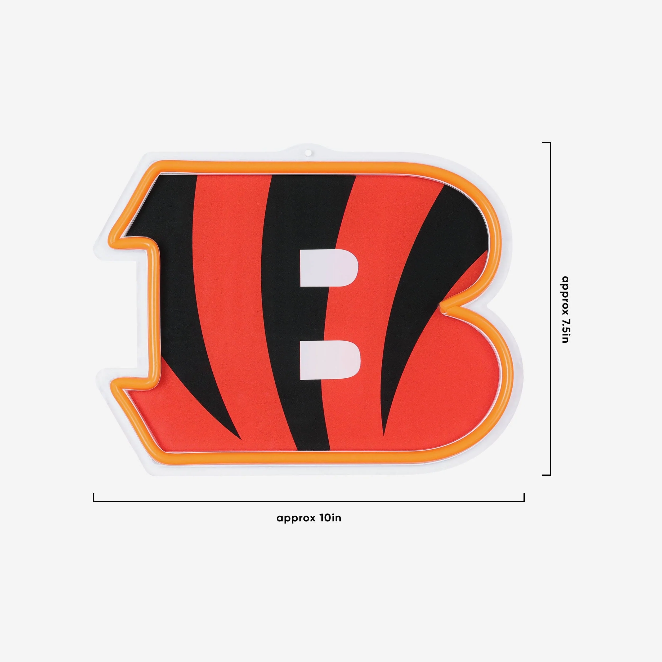 Cincinnati Bengals Neon Light Up Big Logo Chain - Image 5