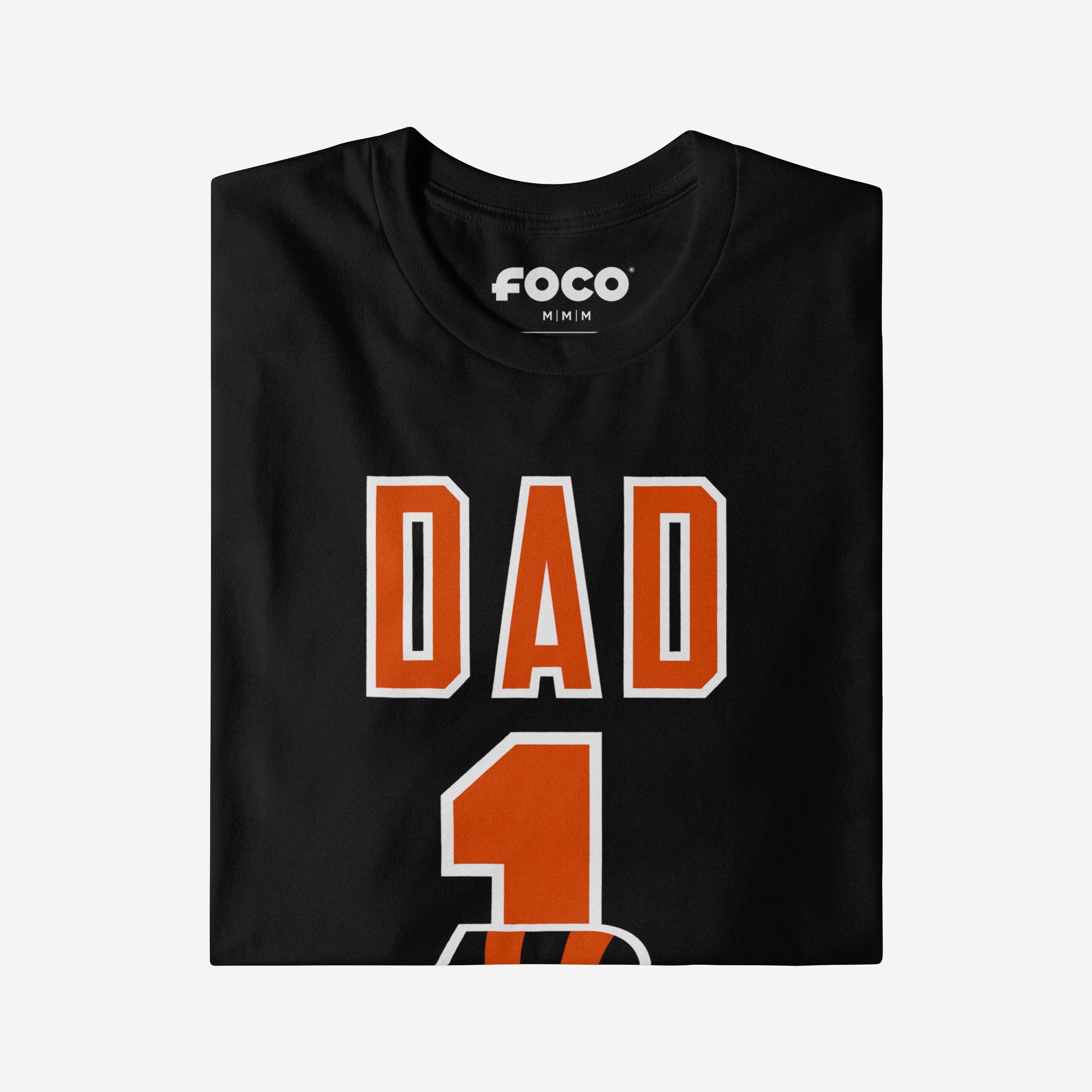 Cincinnati Bengals Number 1 Dad T-Shirt - Image 4