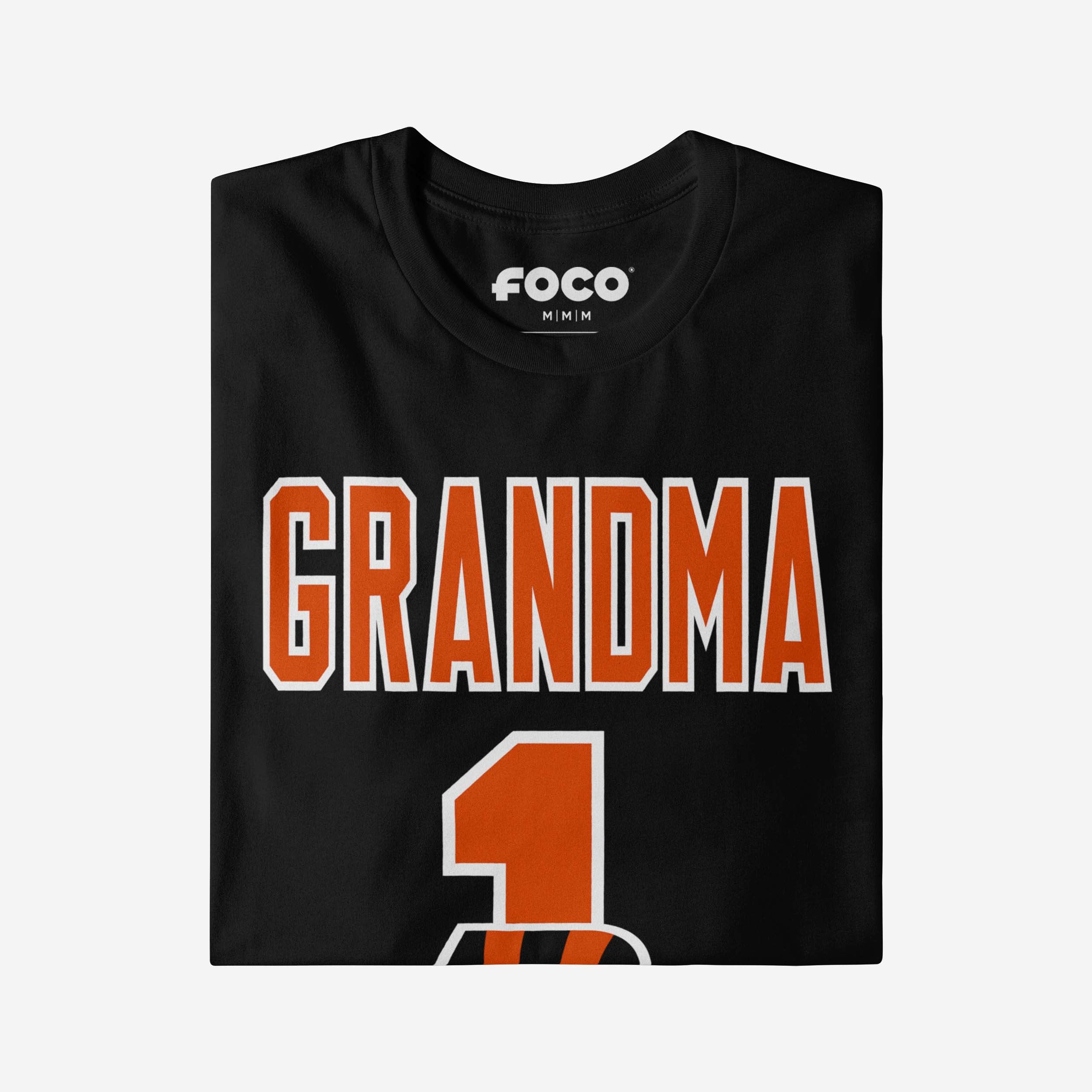 Cincinnati Bengals Number 1 Grandma T-Shirt - Image 3