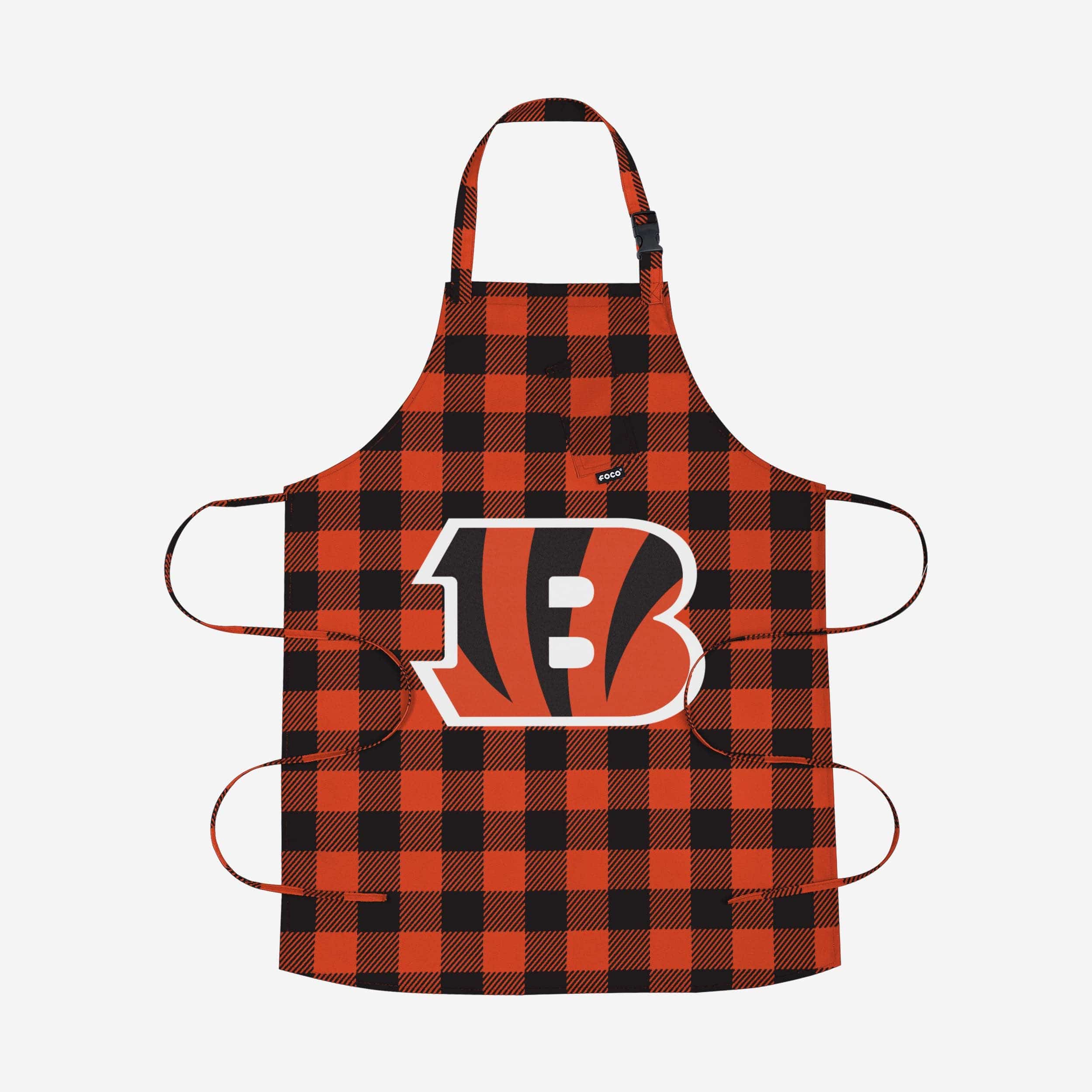 Cincinnati Bengals Plaid Apron