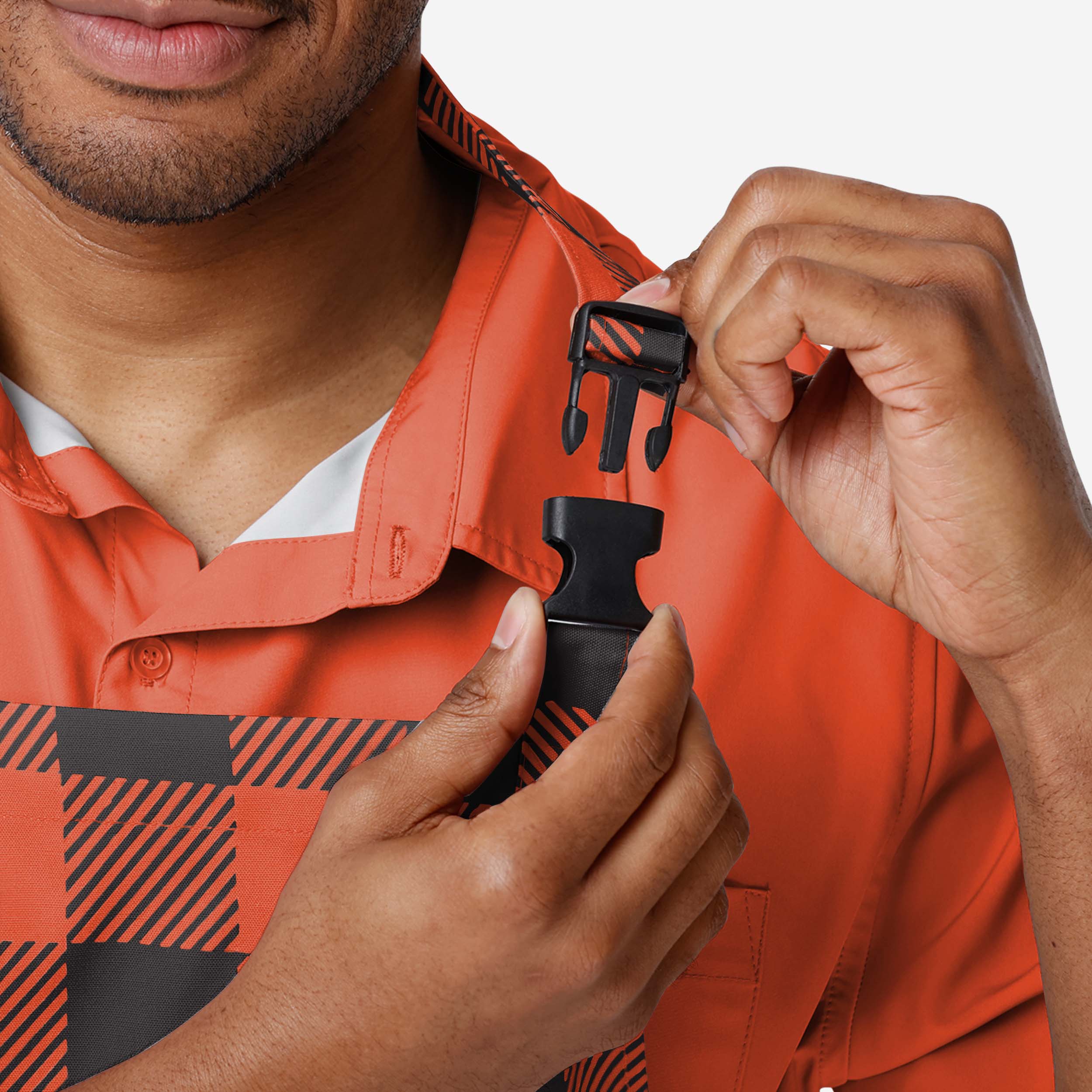 Cincinnati Bengals Plaid Apron - Image 3