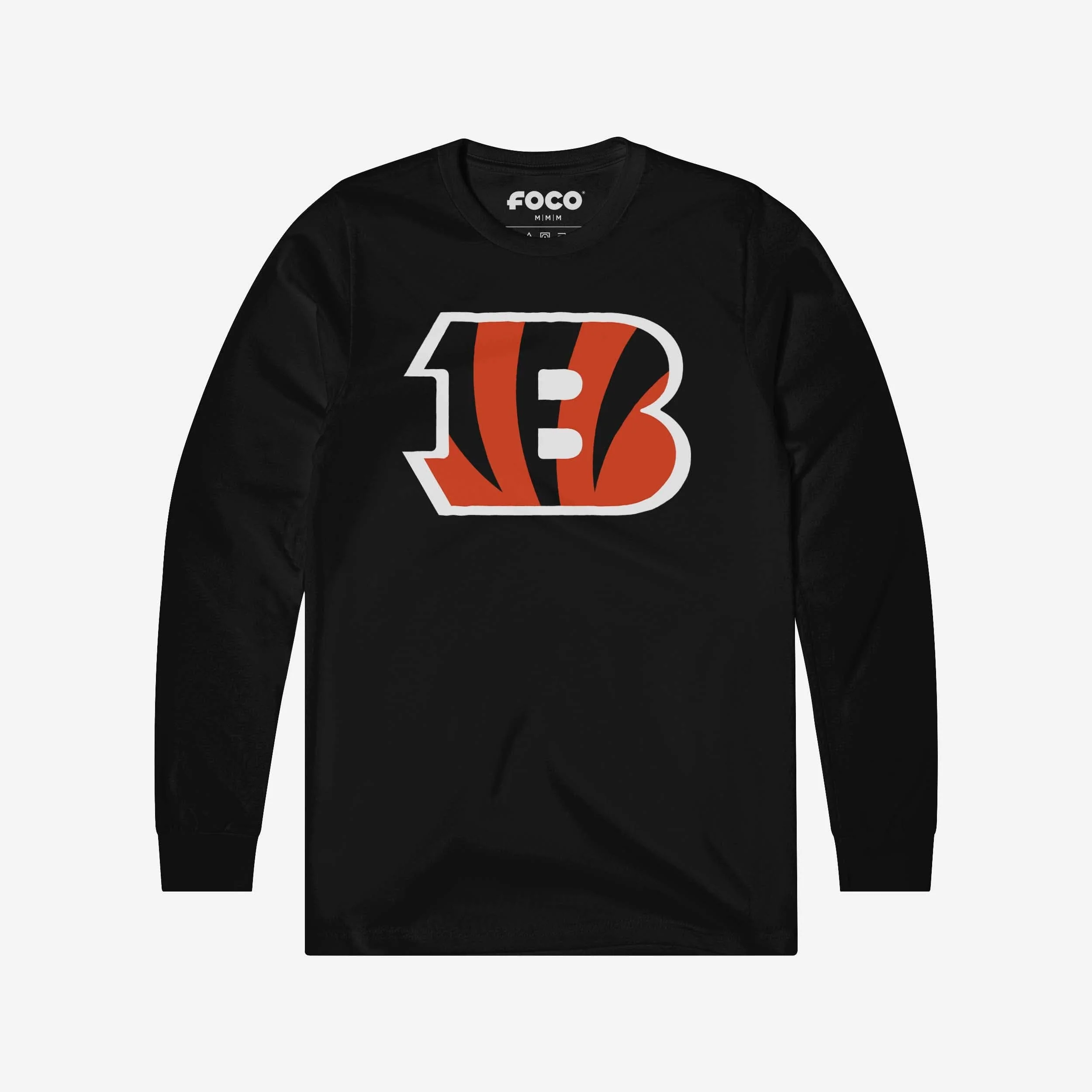 Cincinnati Bengals Primary Logo Long Sleeve T-Shirt