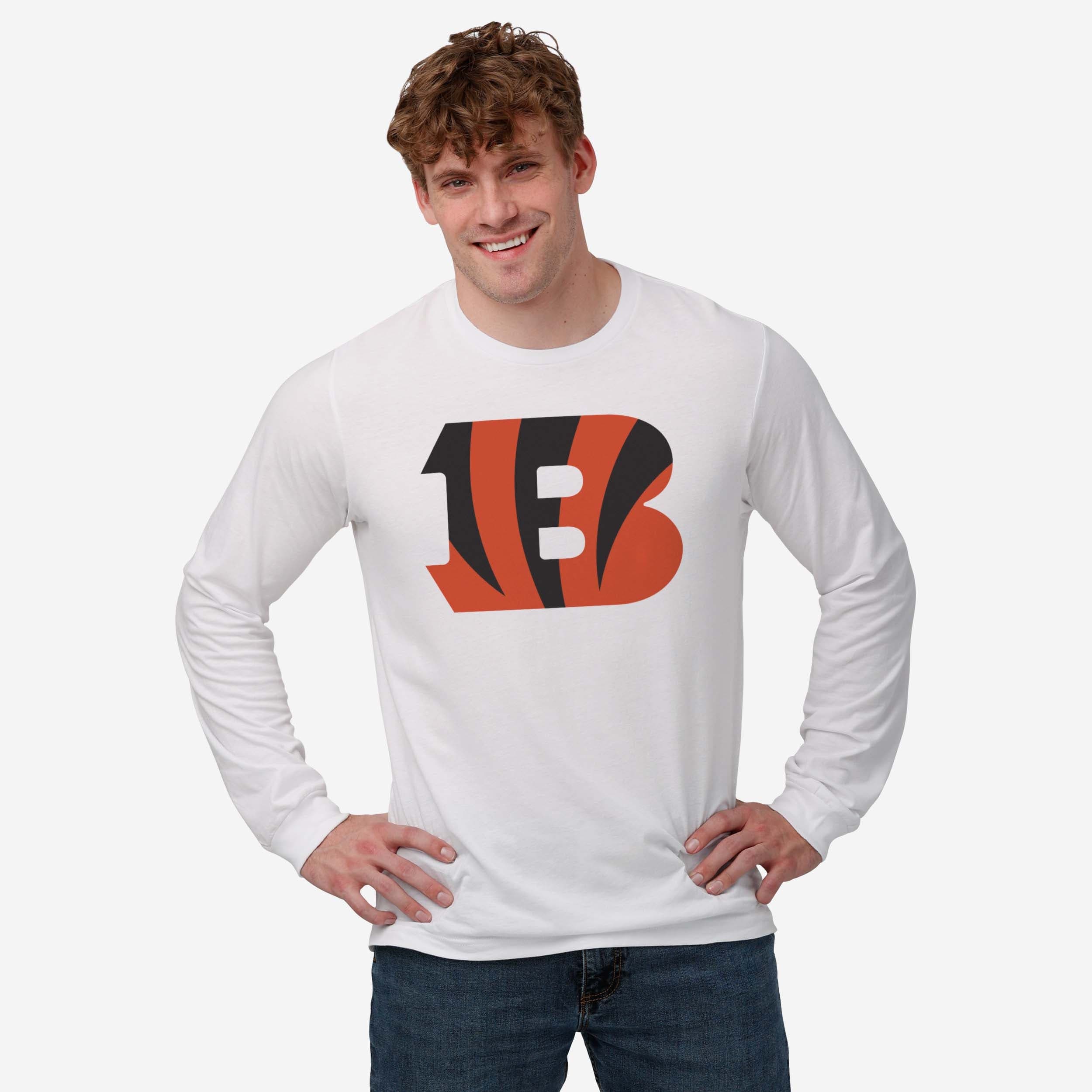 Cincinnati Bengals Primary Logo Long Sleeve T-Shirt - Image 10