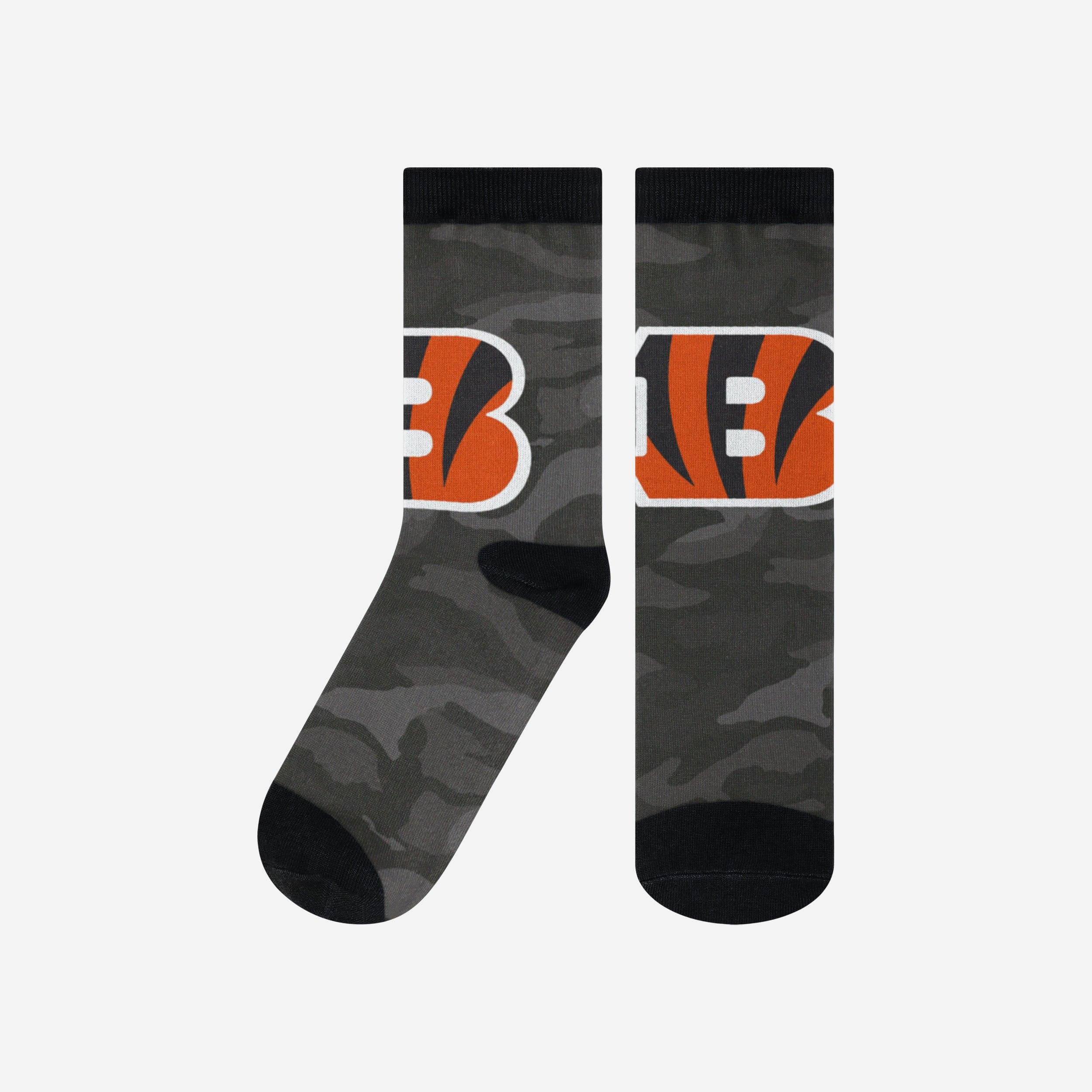 Cincinnati Bengals Printed Camo Socks