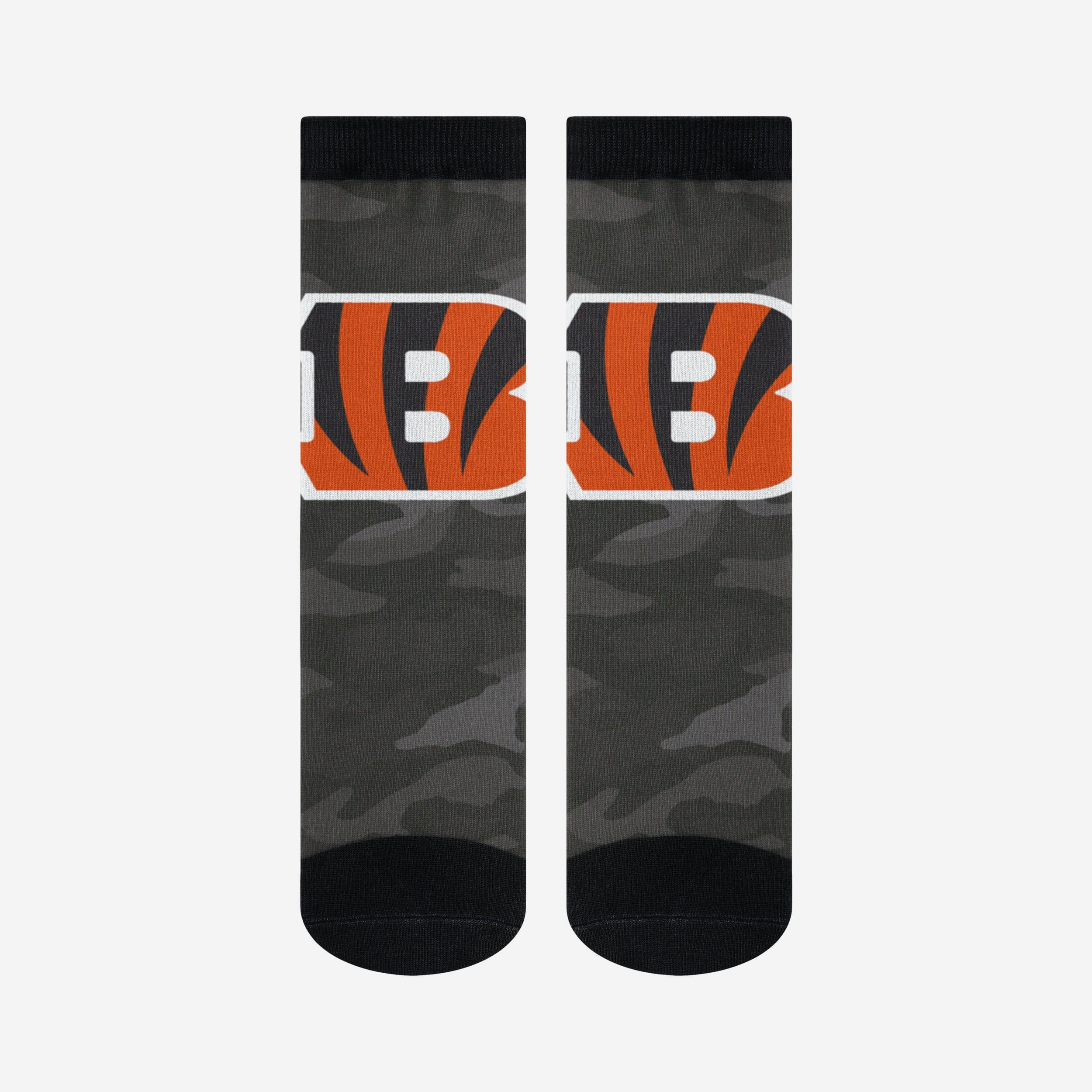 Cincinnati Bengals Printed Camo Socks - Image 3