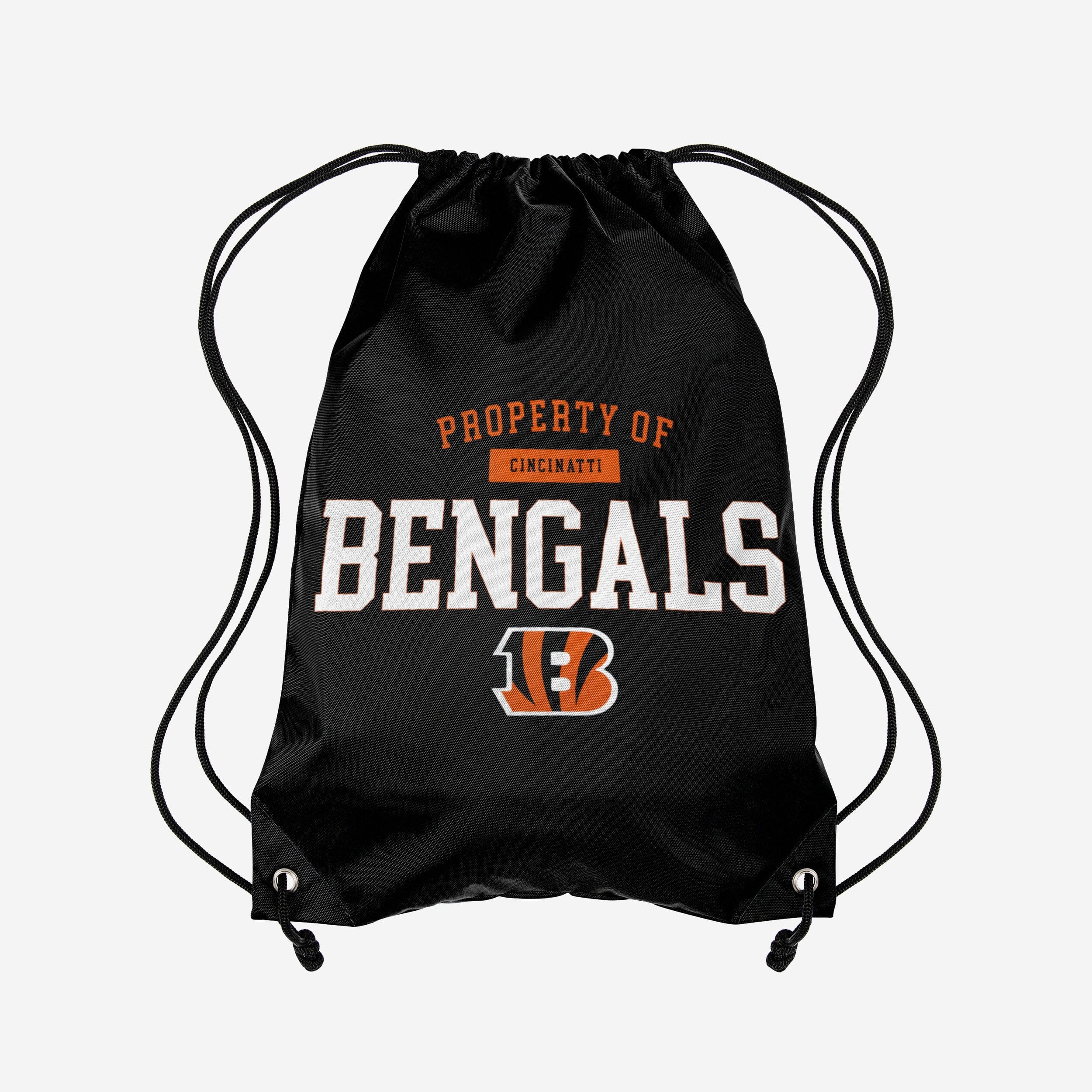 Cincinnati Bengals Property Of Drawstring Backpack
