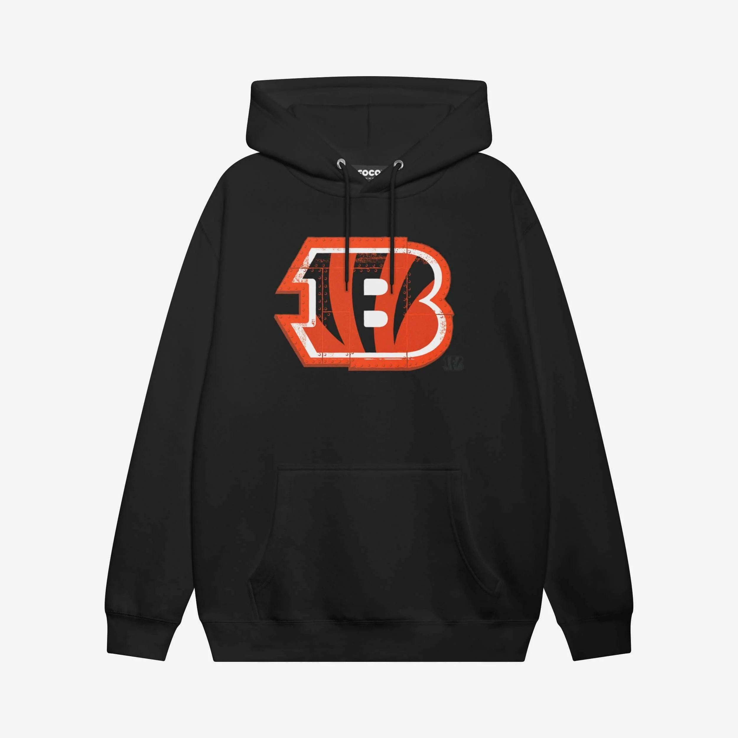 Cincinnati Bengals Rivet Logo Hoodie
