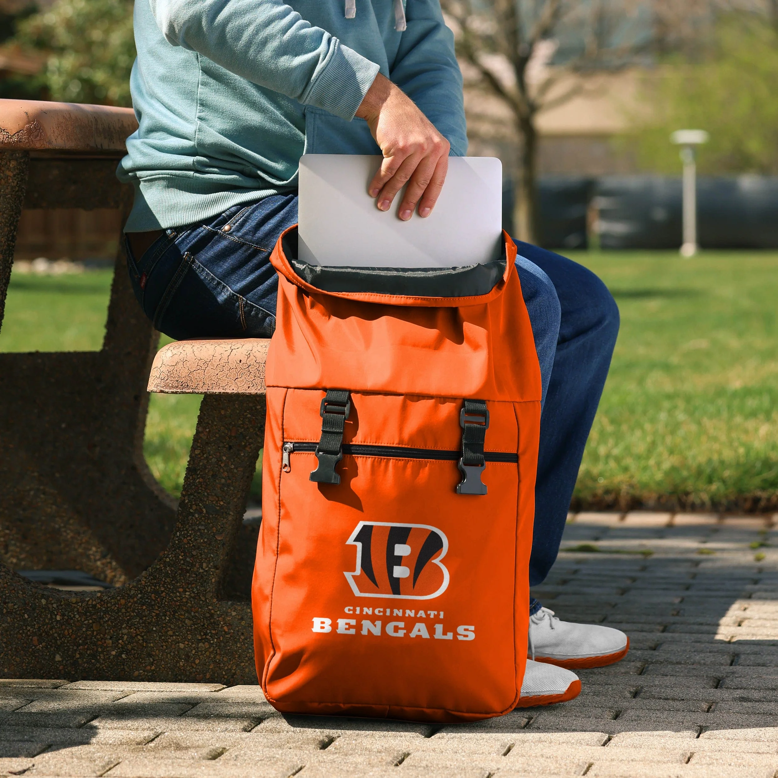 Cincinnati Bengals Rollup Backpack - Image 4