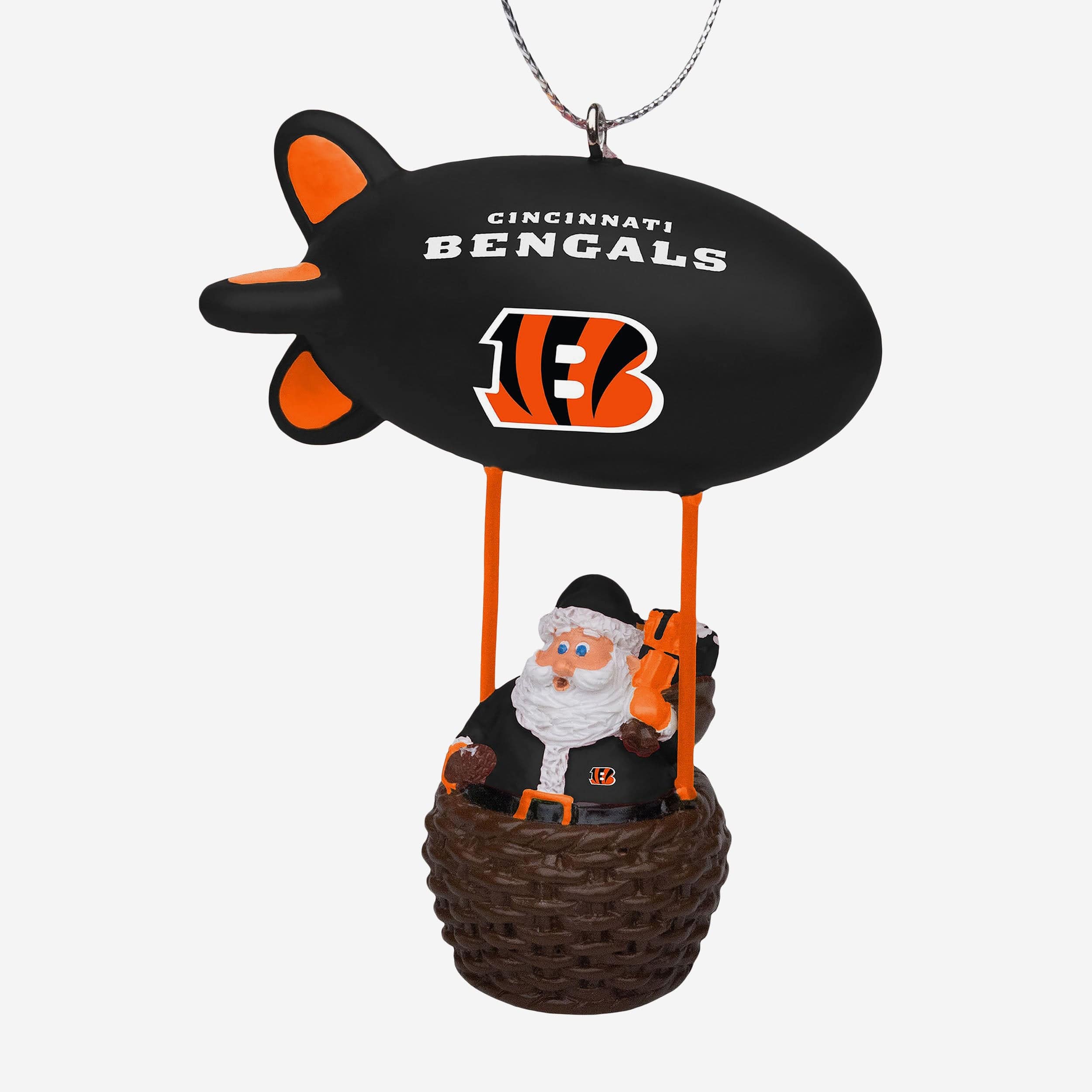 Cincinnati Bengals Santa Blimp Ornament