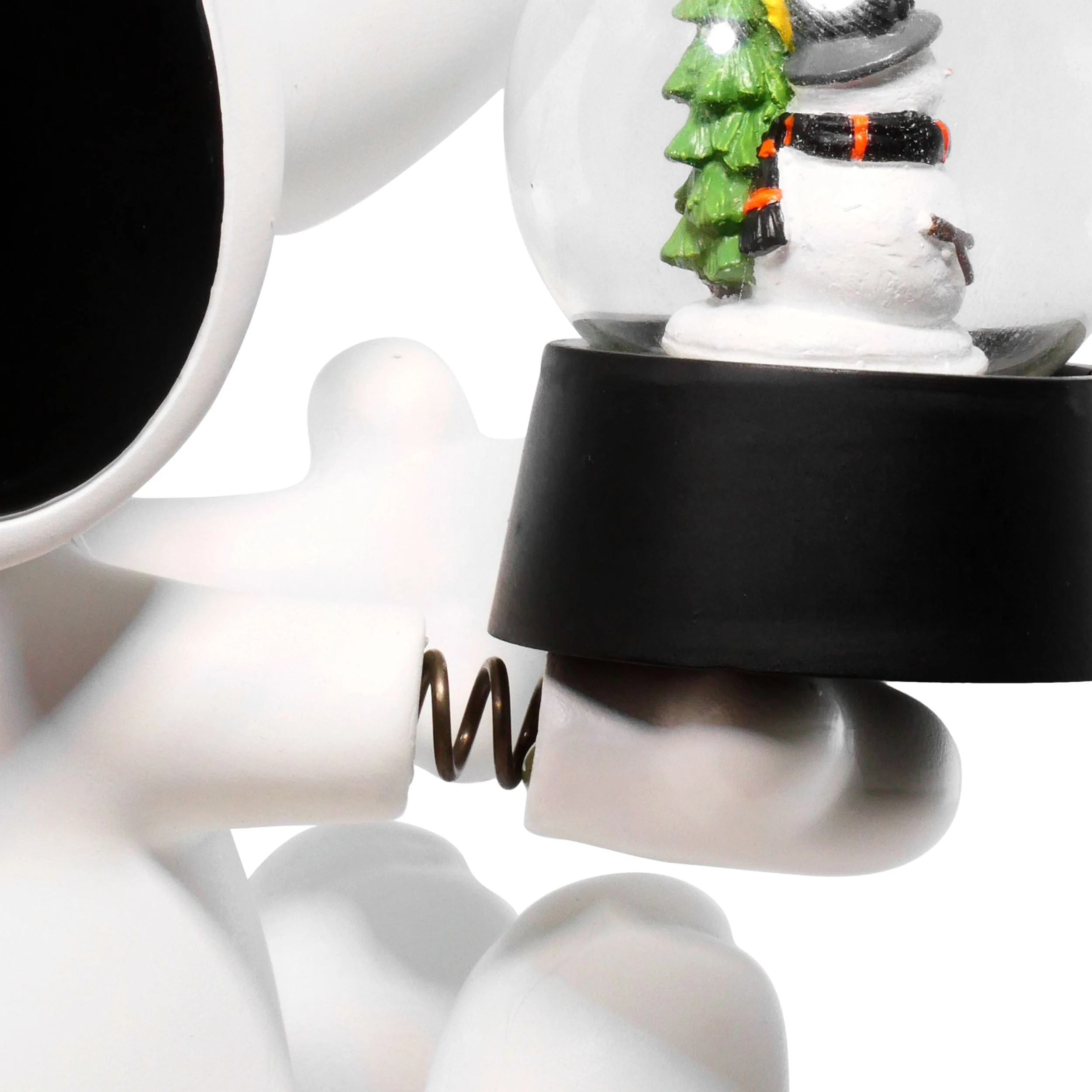 Cincinnati Bengals Snoopy Peanuts Snow Globe Bobblehead - Image 3