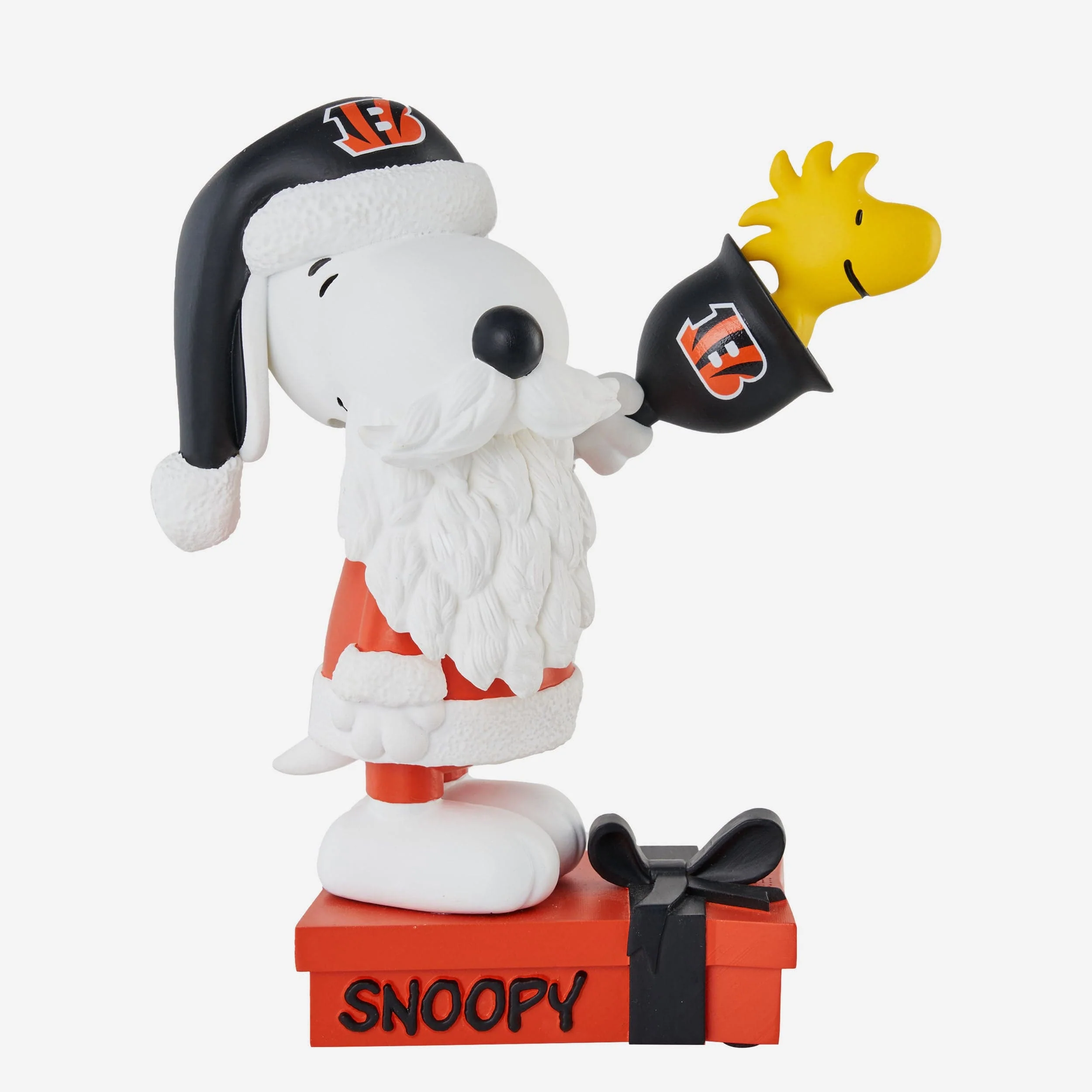 Cincinnati Bengals Snoopy & Woodstock Peanuts Christmas Special Bobblehead