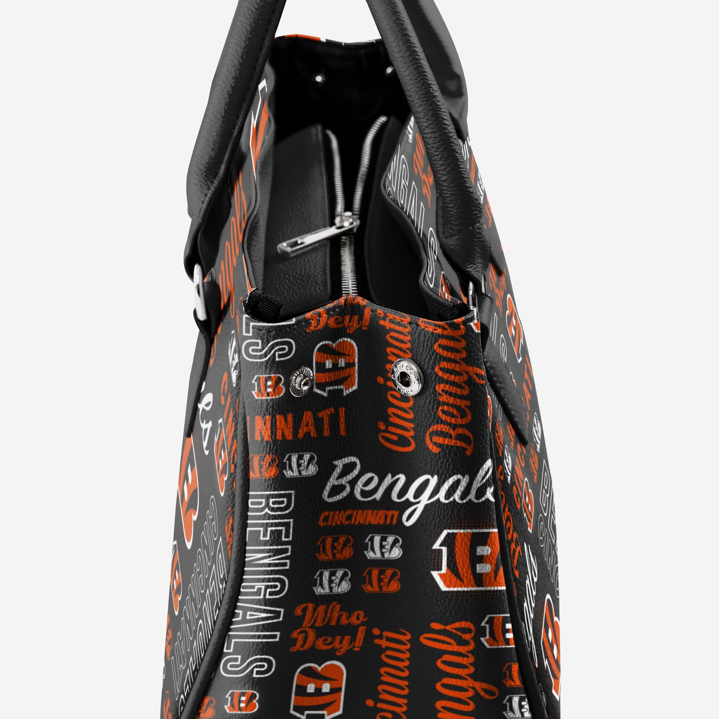 Cincinnati Bengals Spirited Style Printed Collection Purse - Image 4