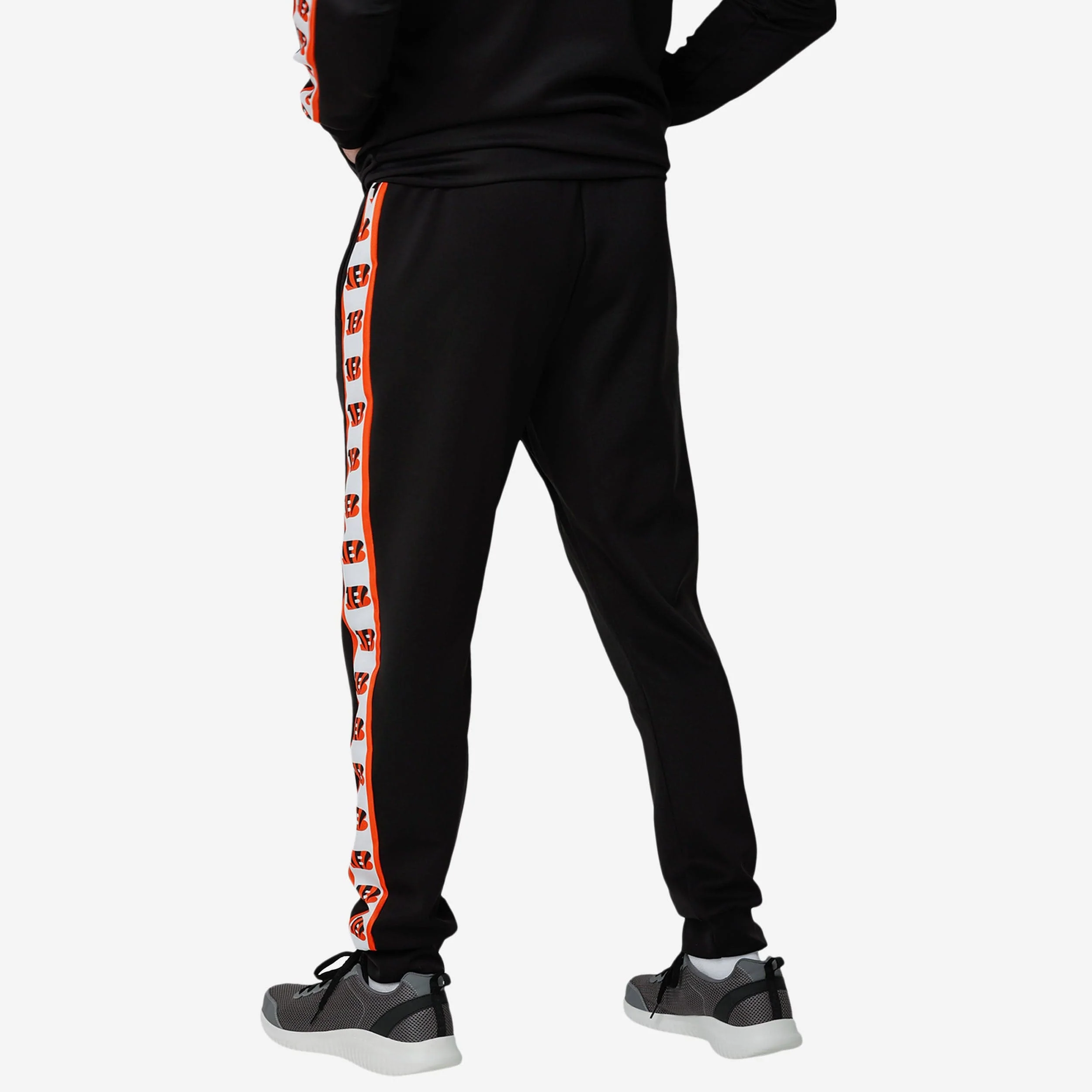 Cincinnati Bengals Stripe Logo Track Pants - Image 2