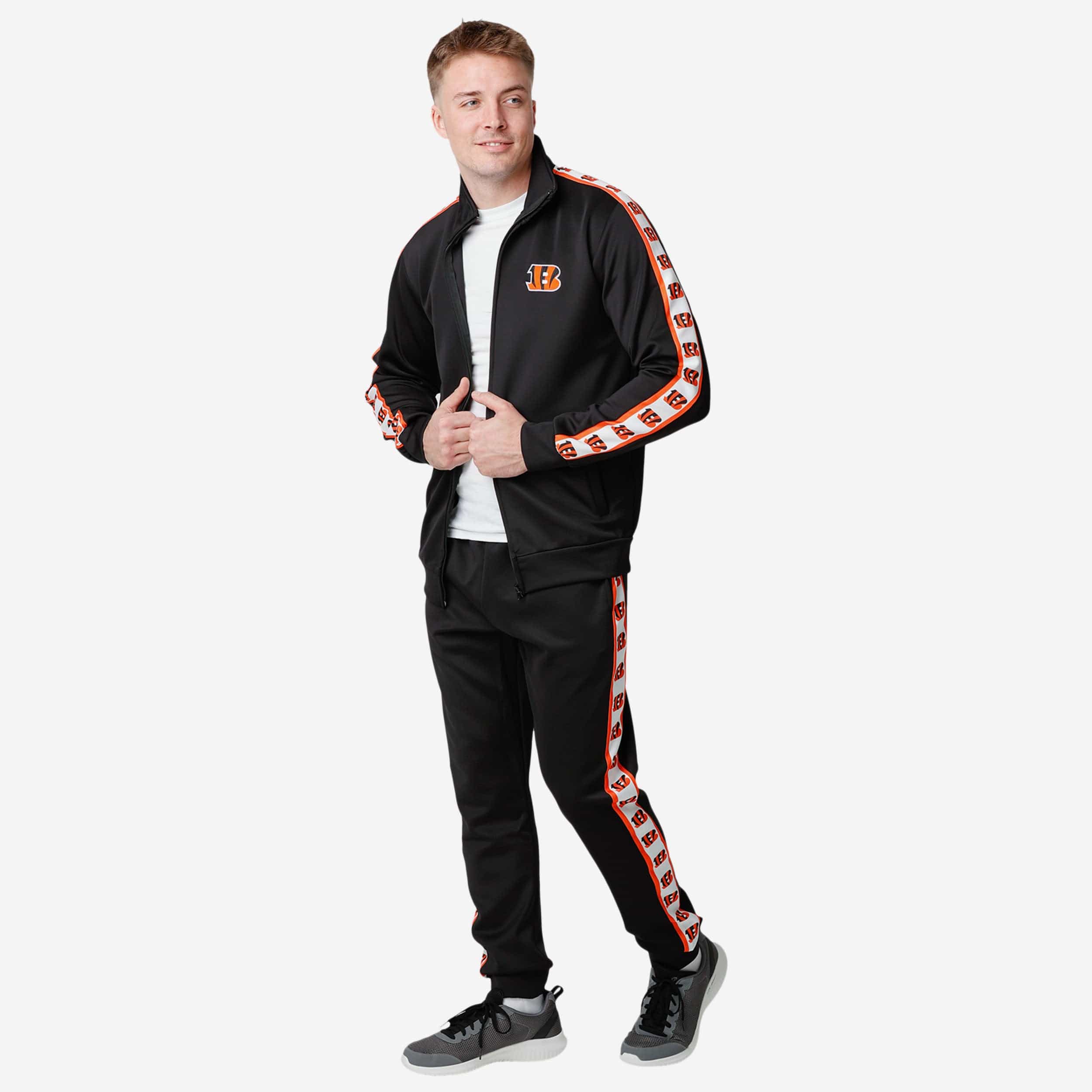 Cincinnati Bengals Stripe Logo Track Pants - Image 5