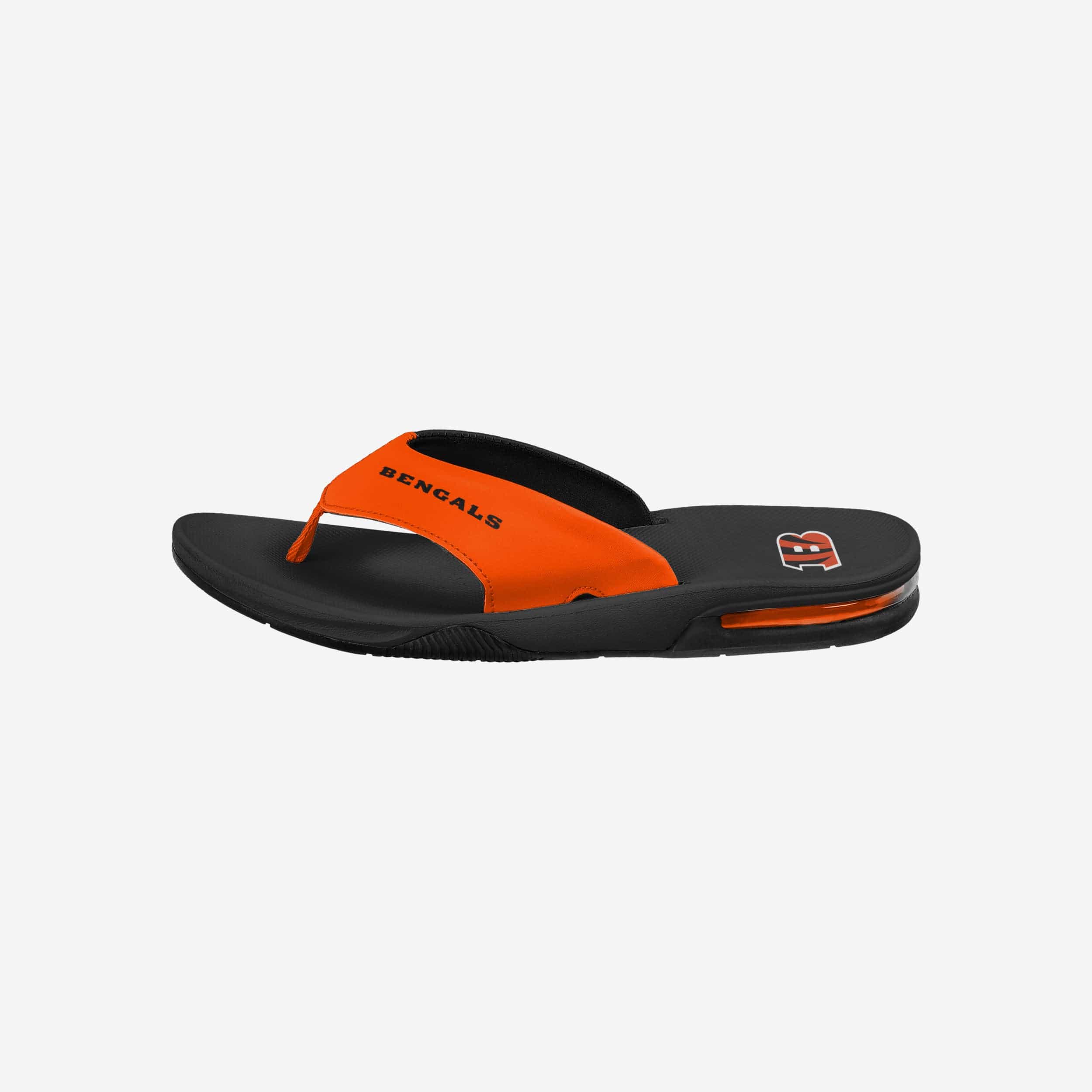 Cincinnati Bengals Team Color Contour Flip Flop - Image 5