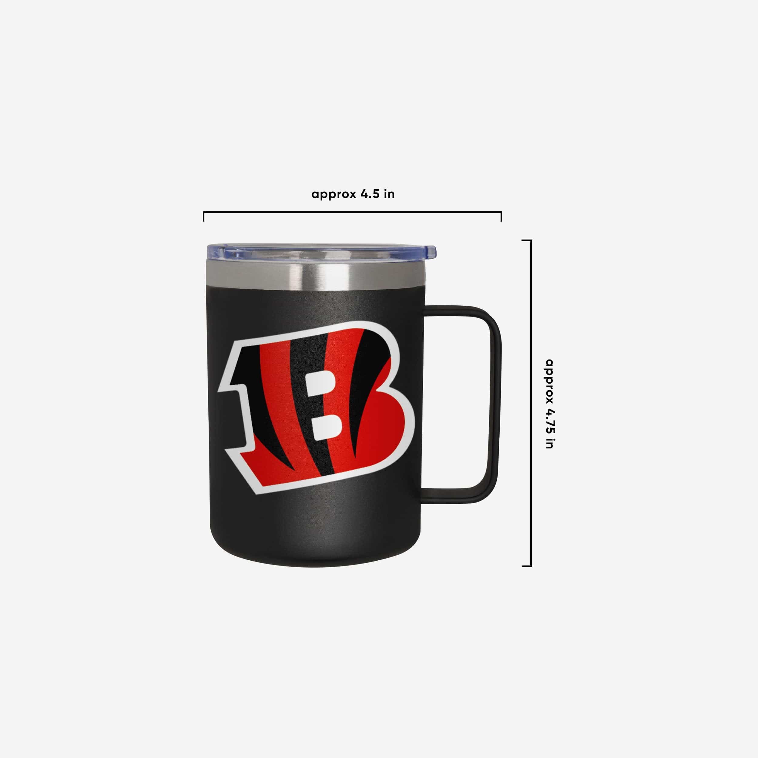 Cincinnati Bengals Team Color Insulated Stainless Steel Mug - Image 5