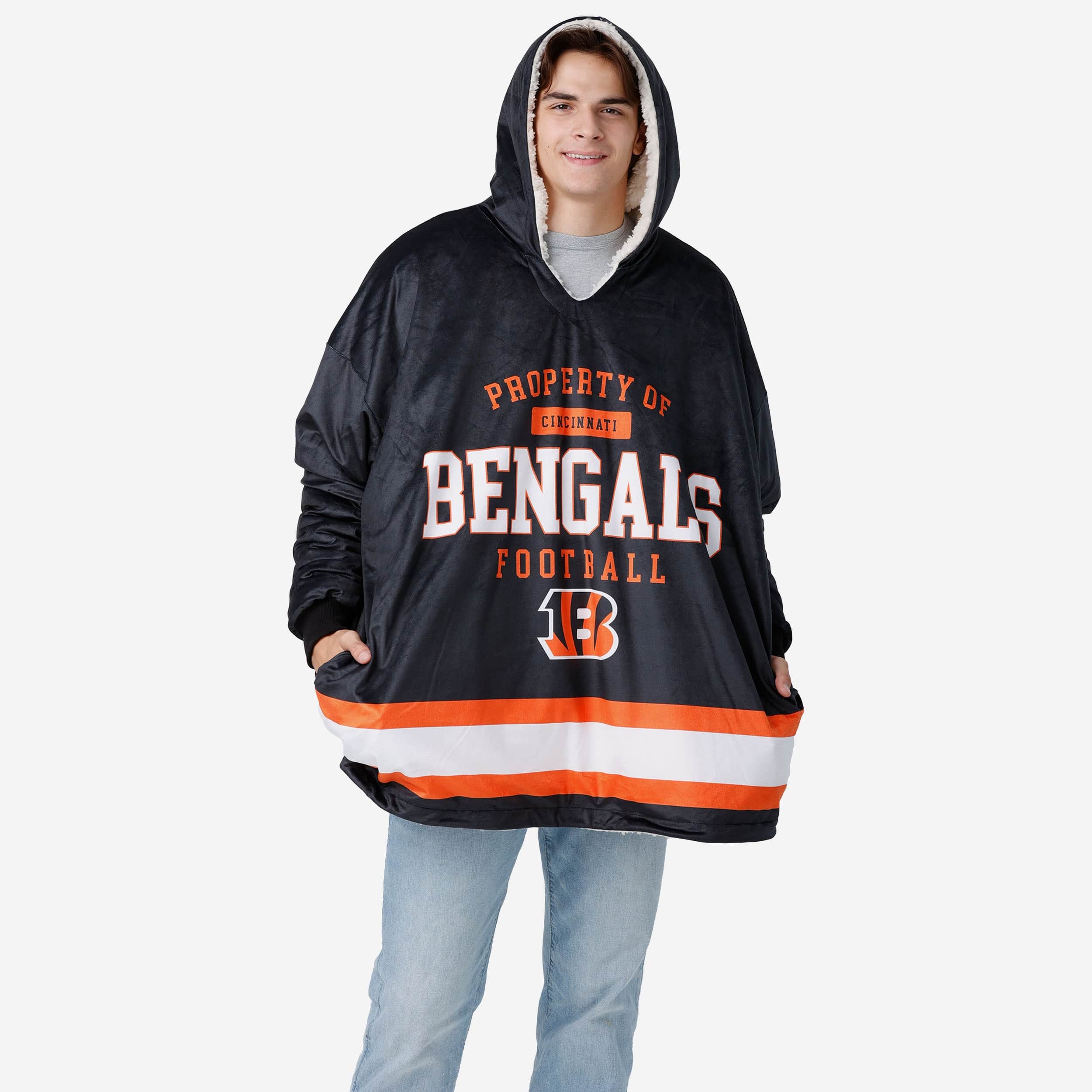 Cincinnati Bengals Team Color Property Of Hoodeez - Image 3