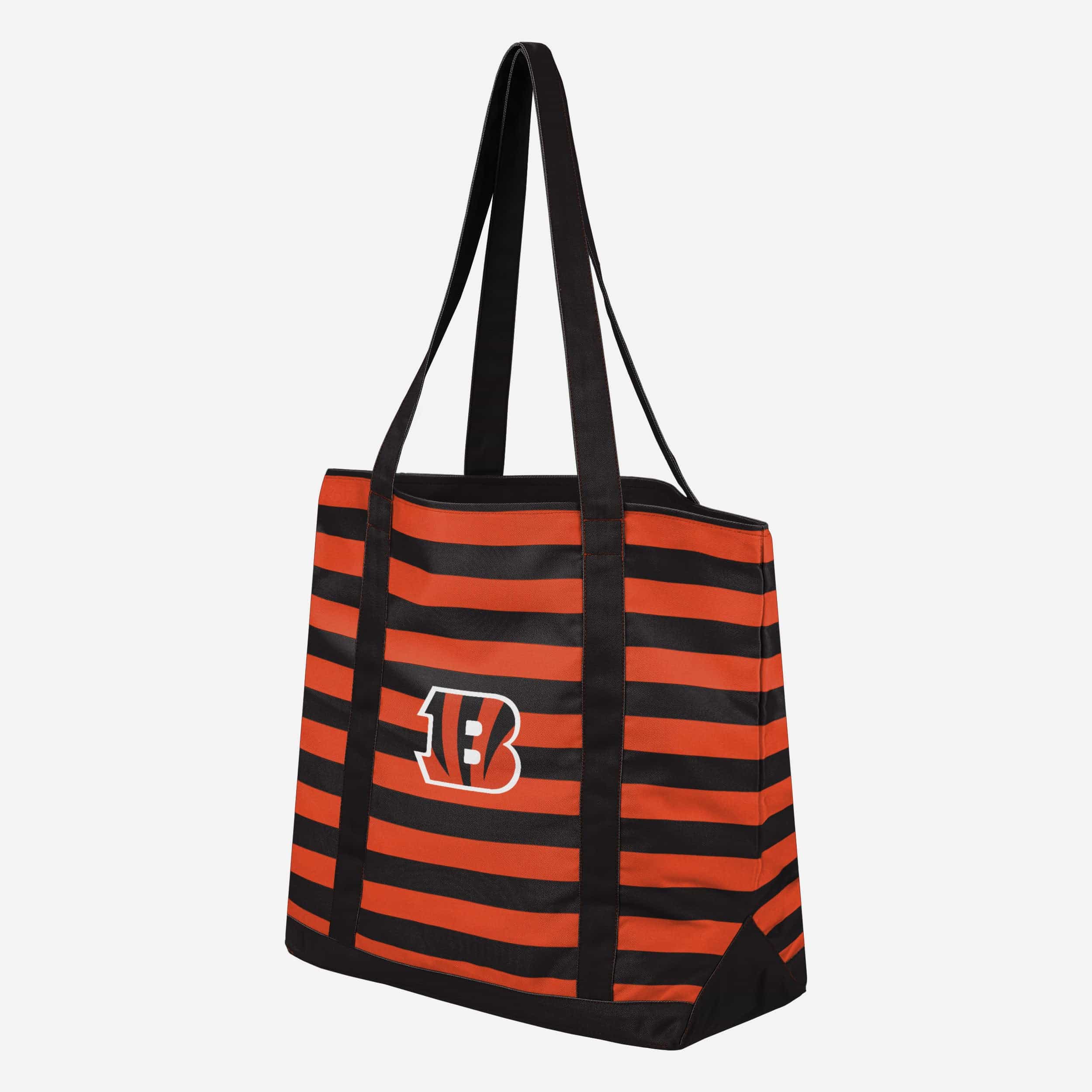 Cincinnati Bengals Team Stripe Canvas Tote Bag - Image 2