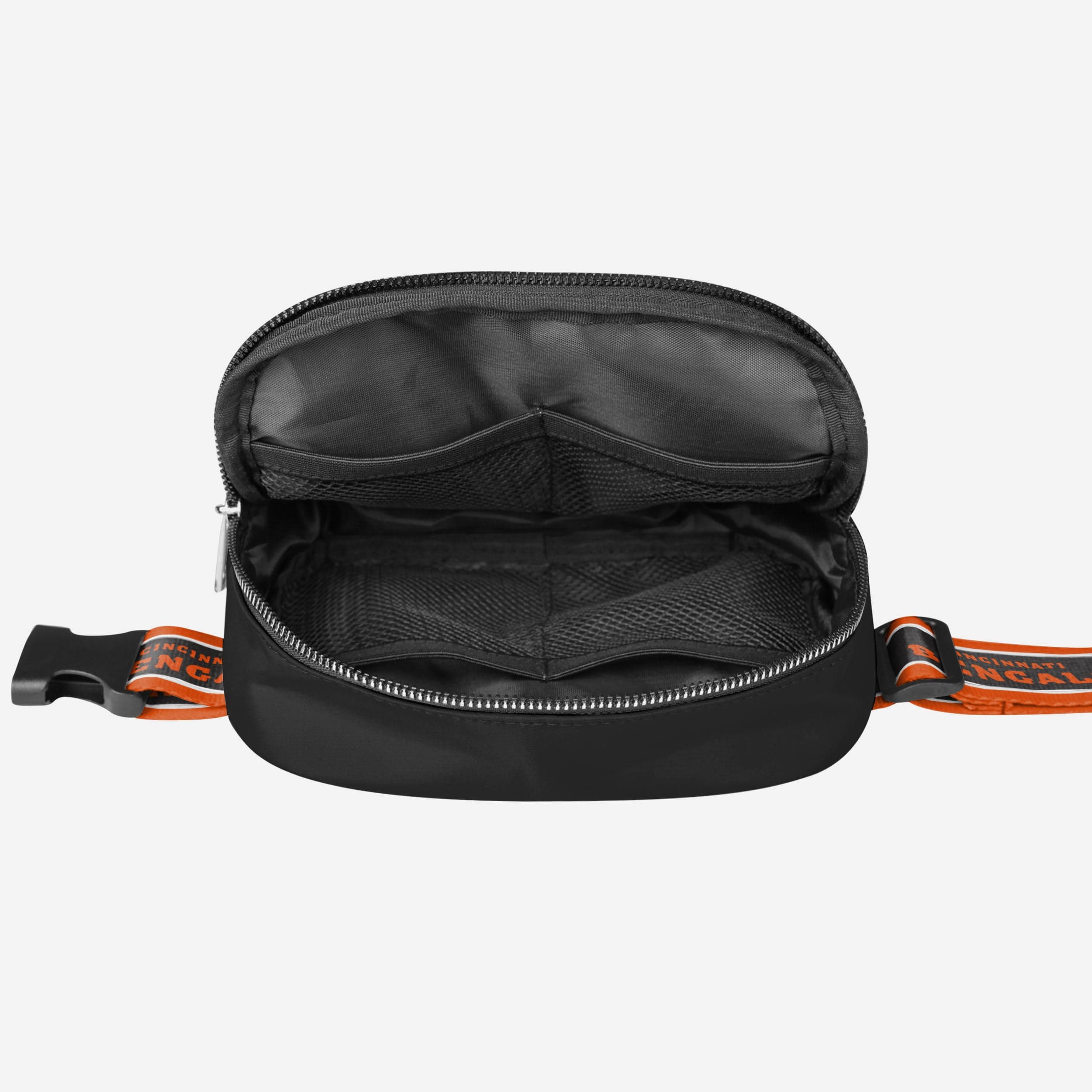 Cincinnati Bengals Team Wordmark Crossbody Belt Bag - Image 5