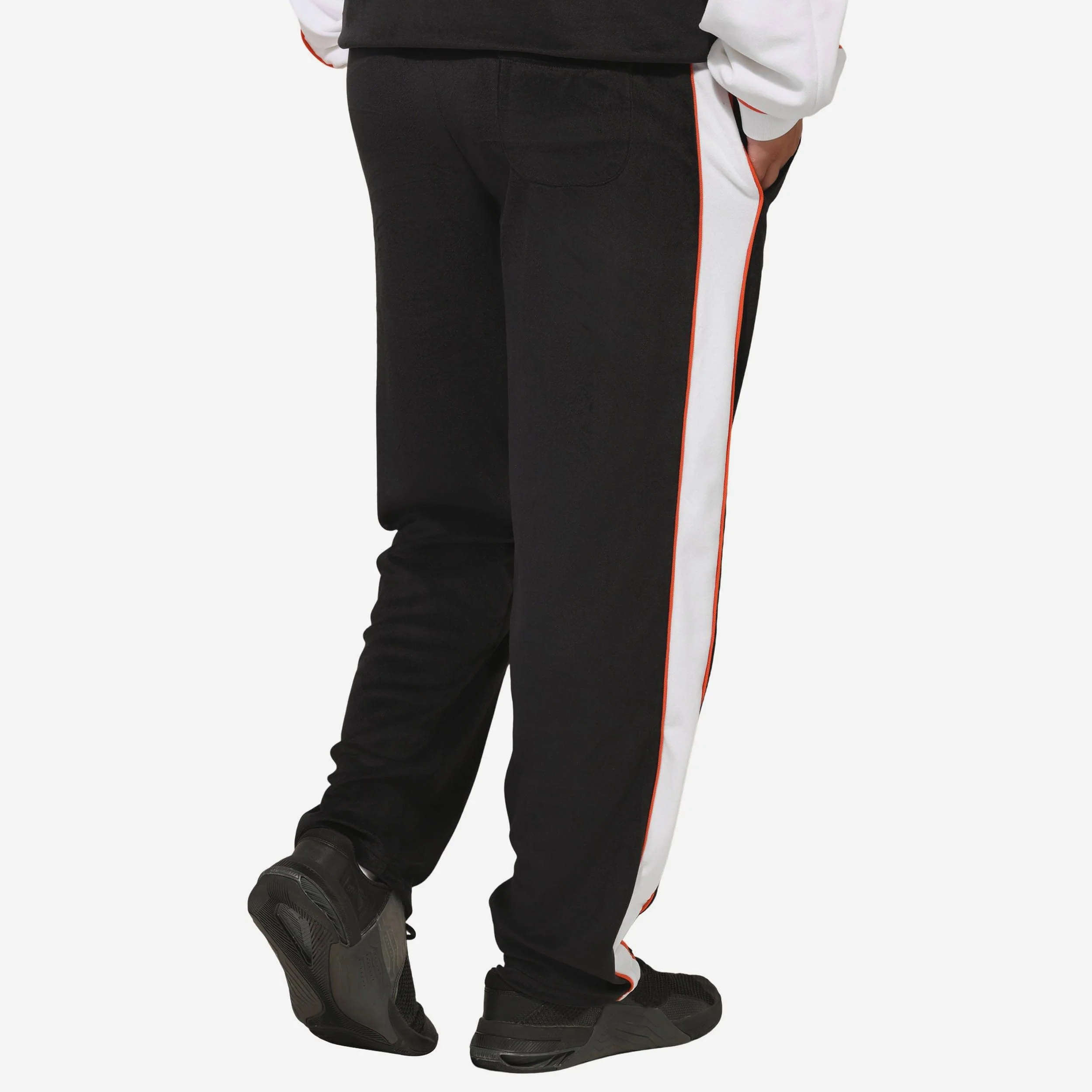 Cincinnati Bengals Two Tone Velour Pants - Image 2