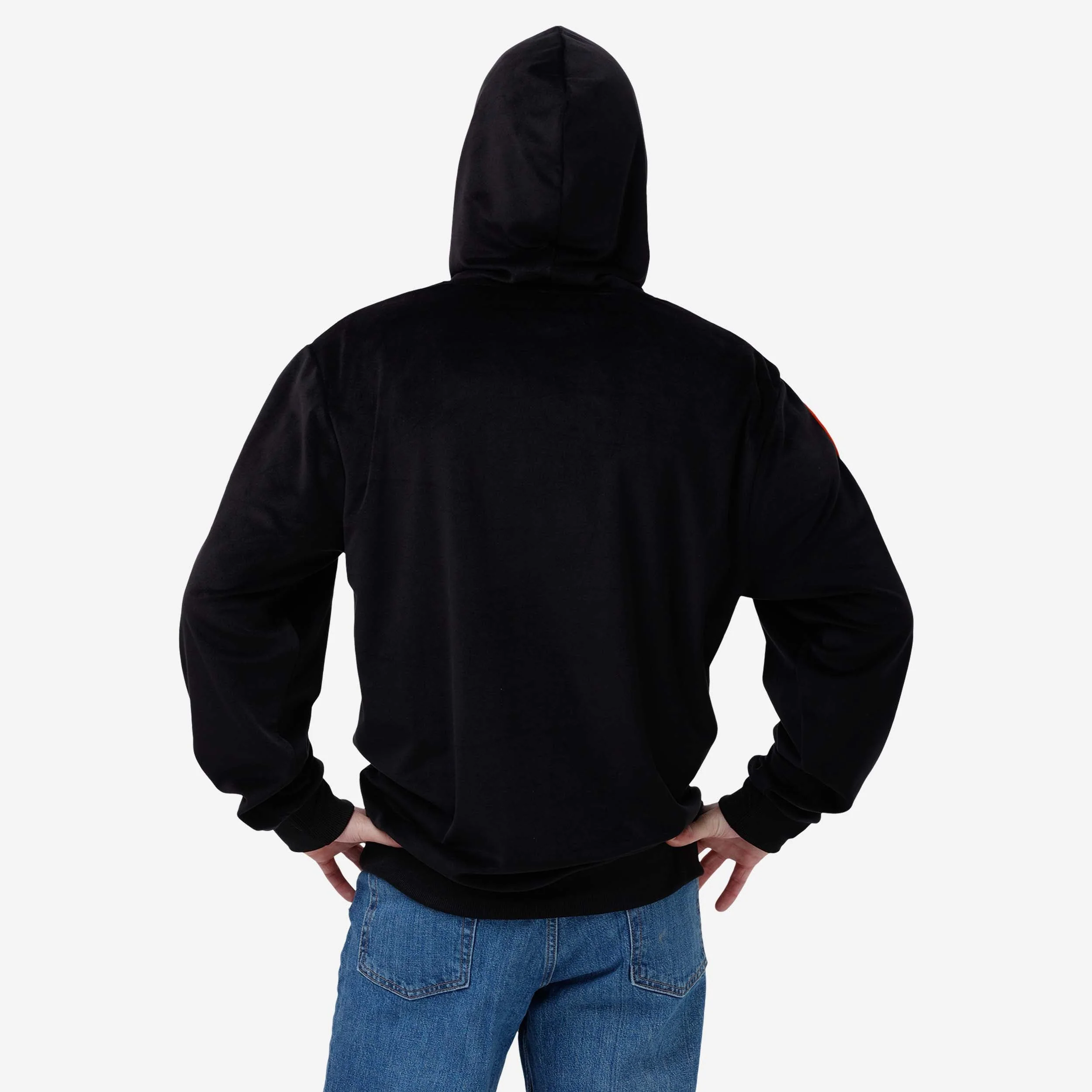 Cincinnati Bengals Velour Hooded Sweatshirt - Image 2