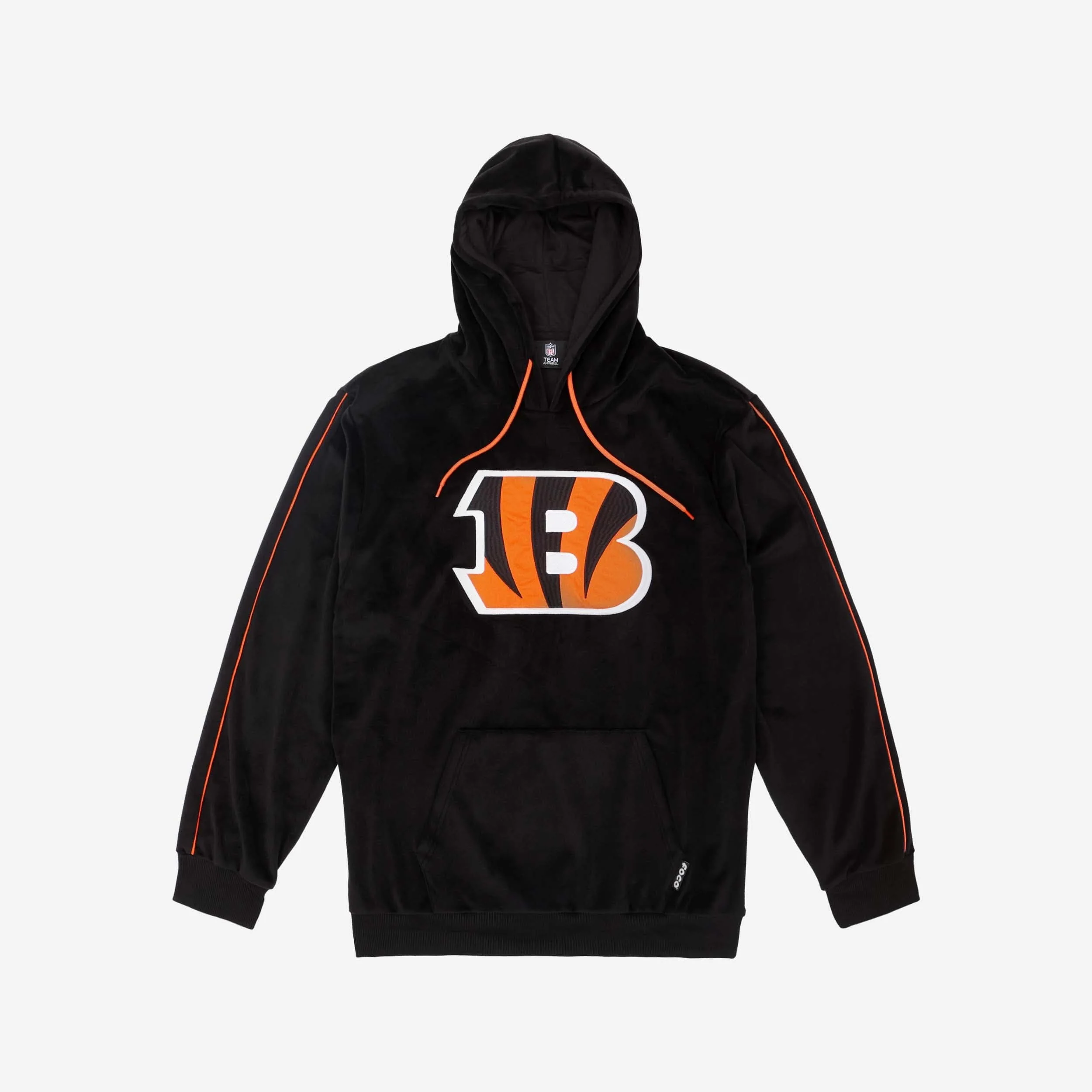 Cincinnati Bengals Velour Hooded Sweatshirt - Image 5