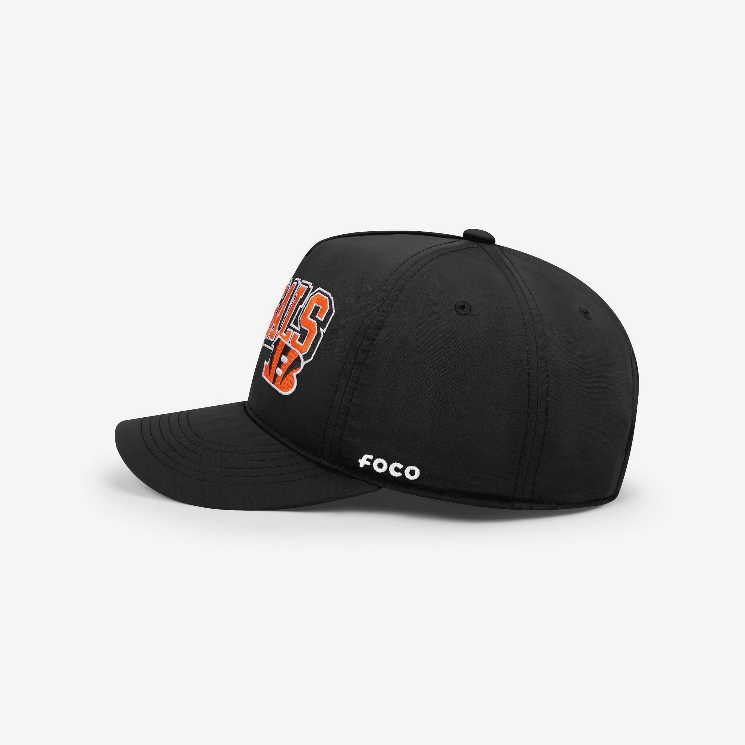Cincinnati Bengals Wavy Wordmark Poly Marquee RF Cap - Image 2