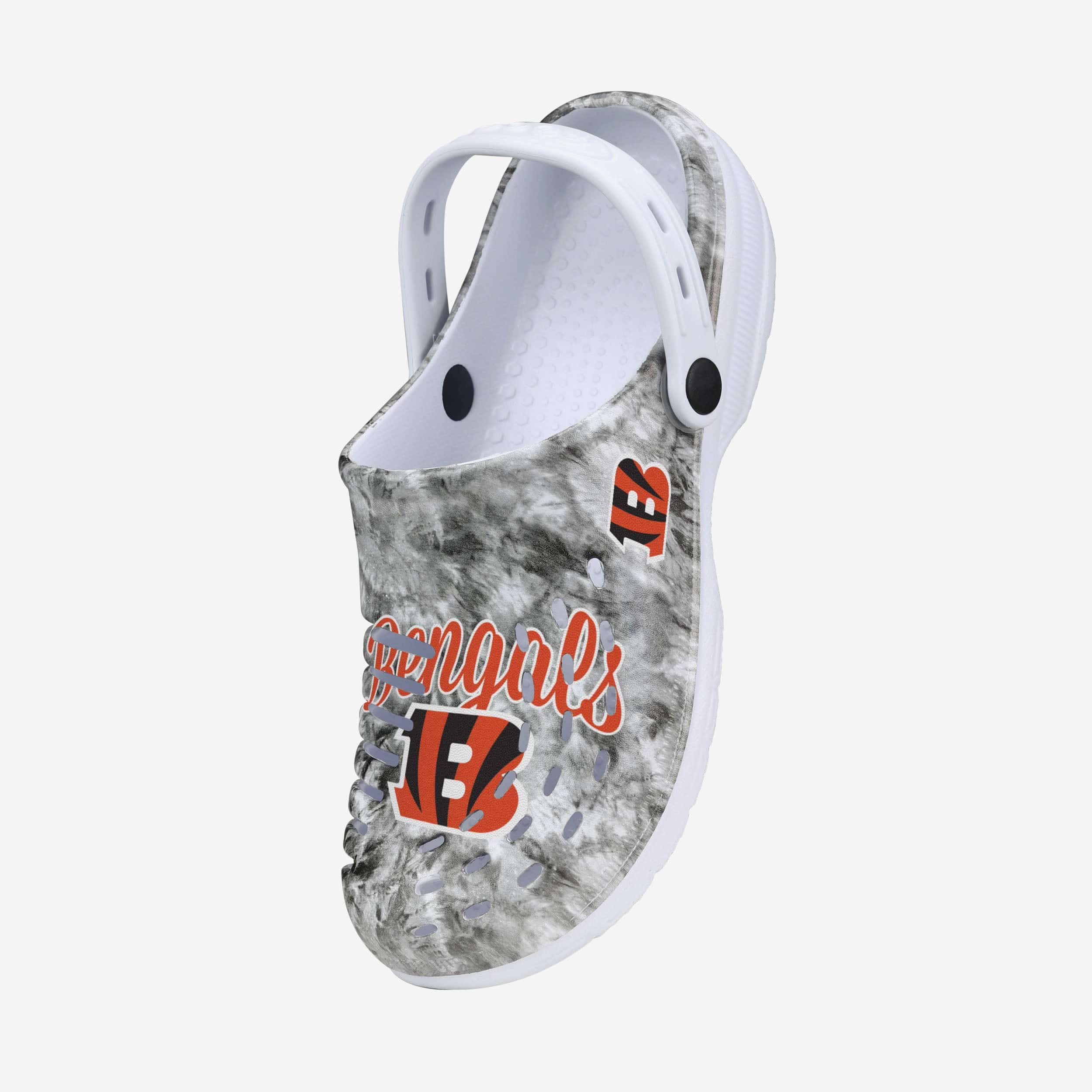 Cincinnati Bengals Womens Cloudie Clog With Strap - Image 2