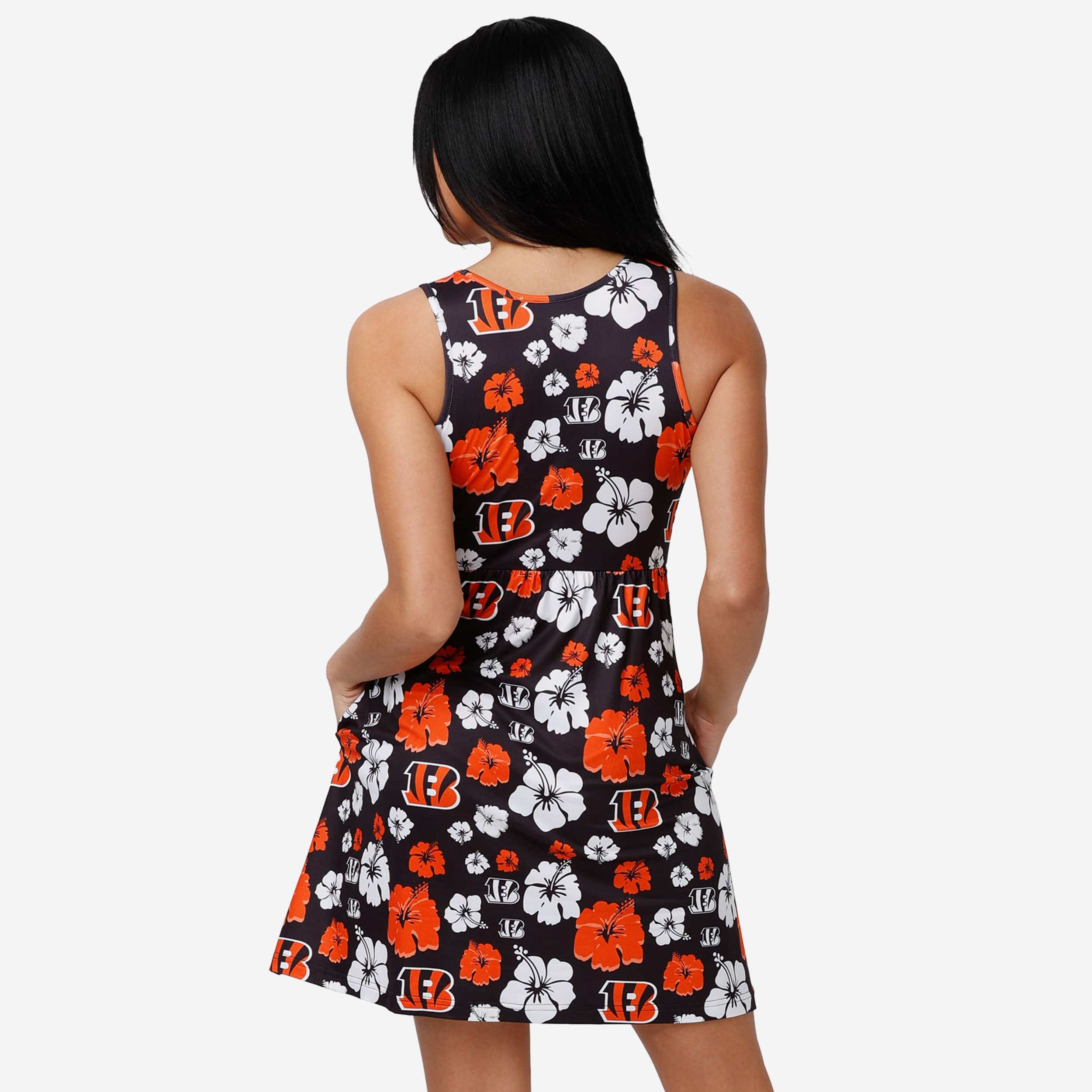 Cincinnati Bengals Womens Fan Favorite Floral Sundress - Image 2