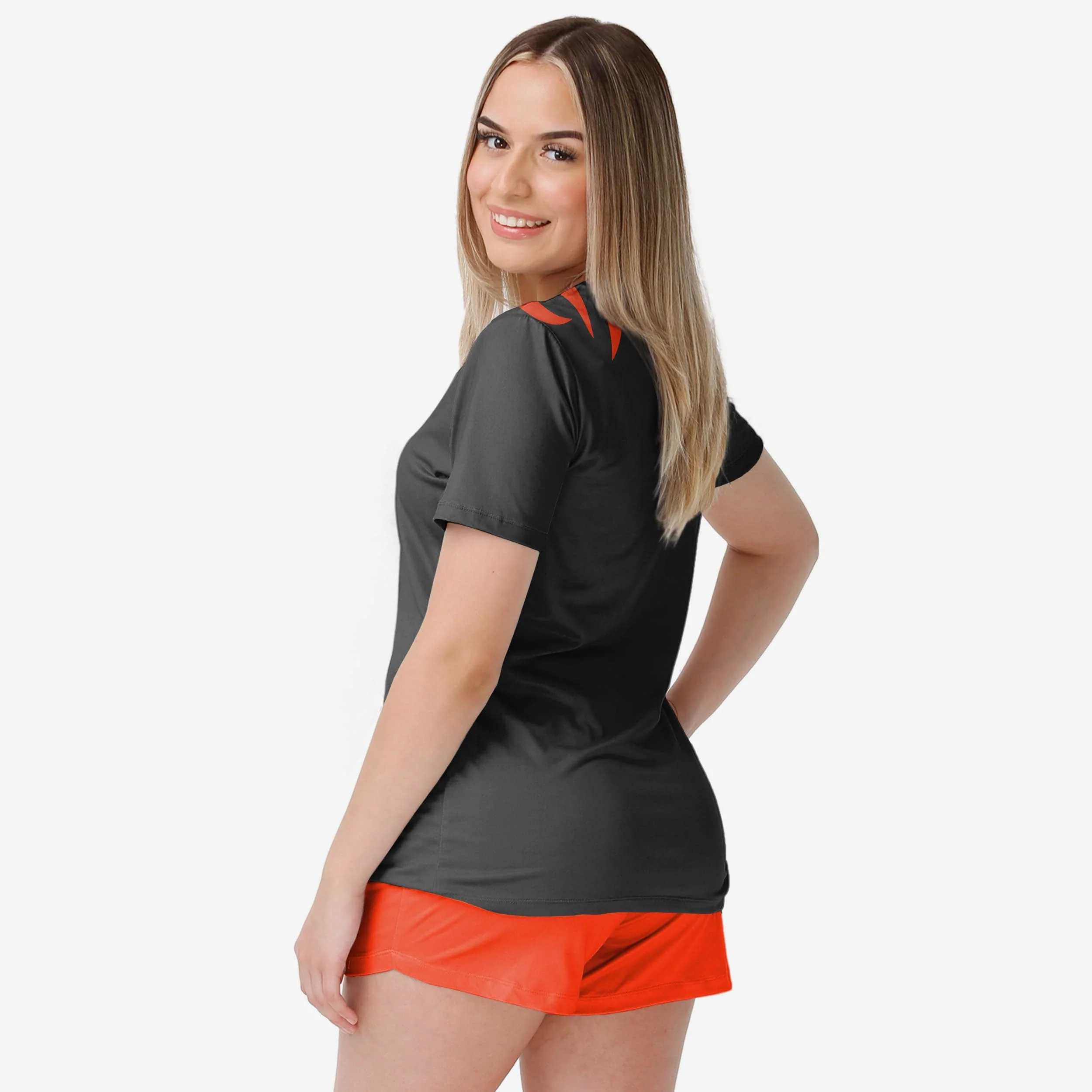 Cincinnati Bengals Womens Gameday Ready Lounge Shirt - Image 2