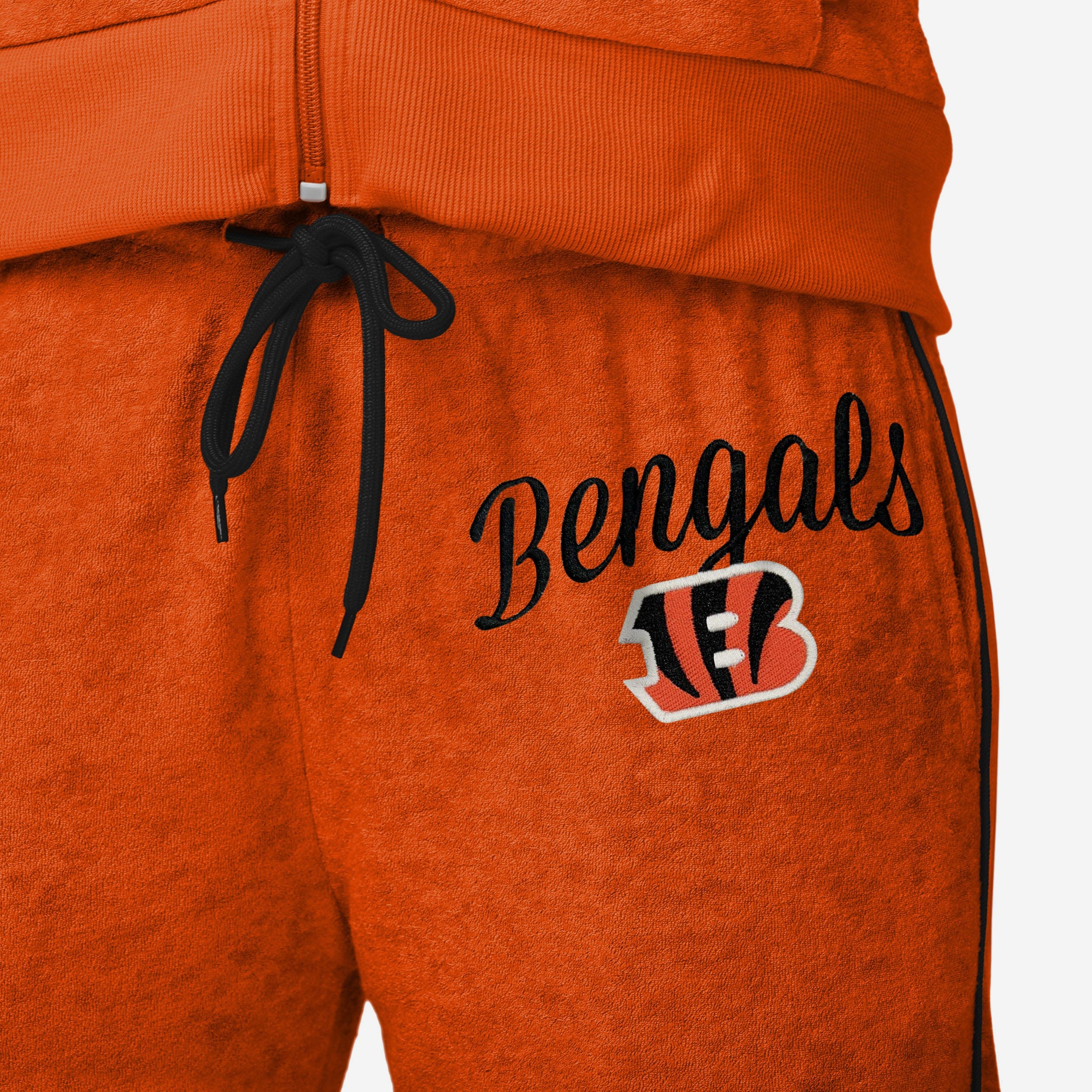 Cincinnati Bengals Womens Terry Knit Joggers - Image 3