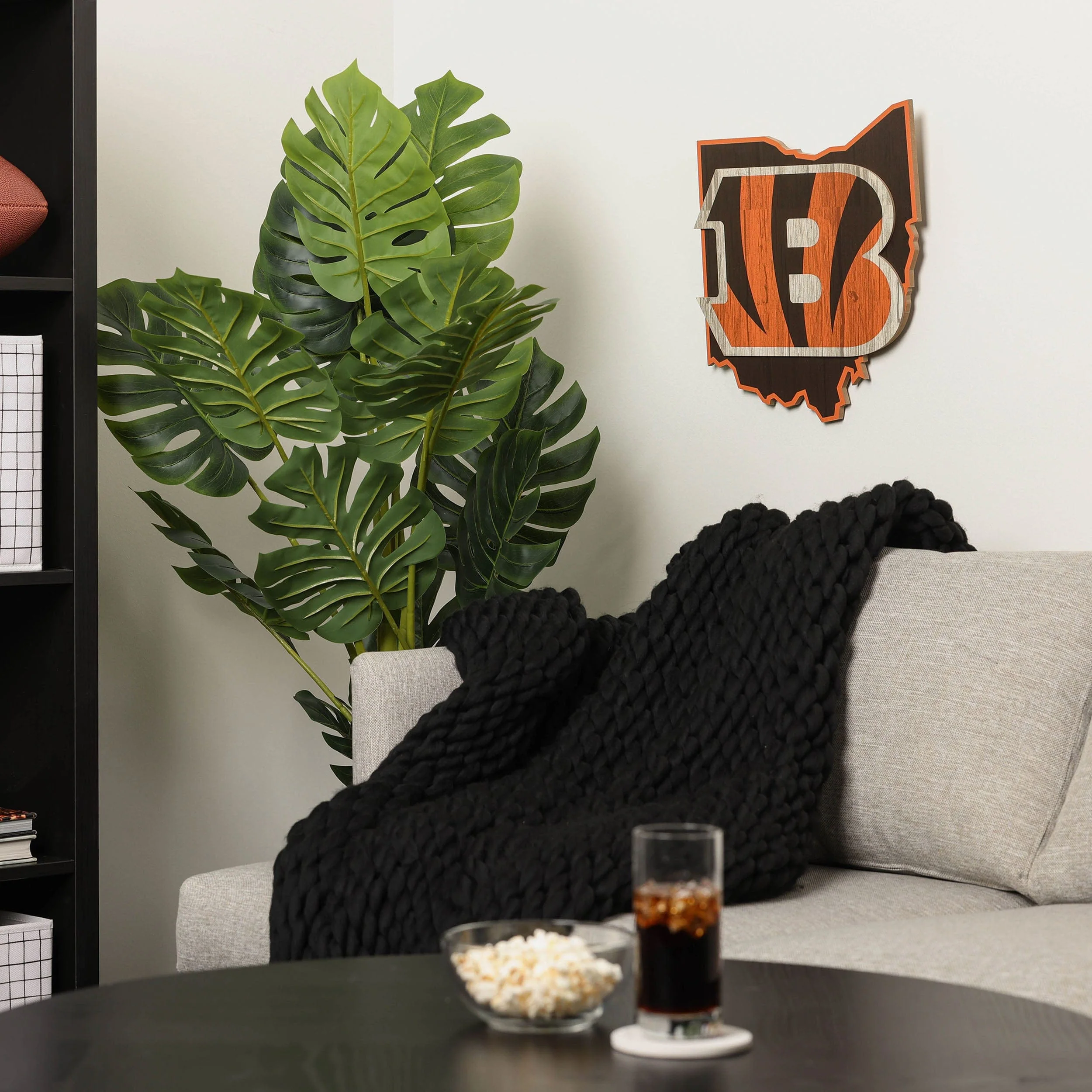 Cincinnati Bengals Wood State Sign - Image 4