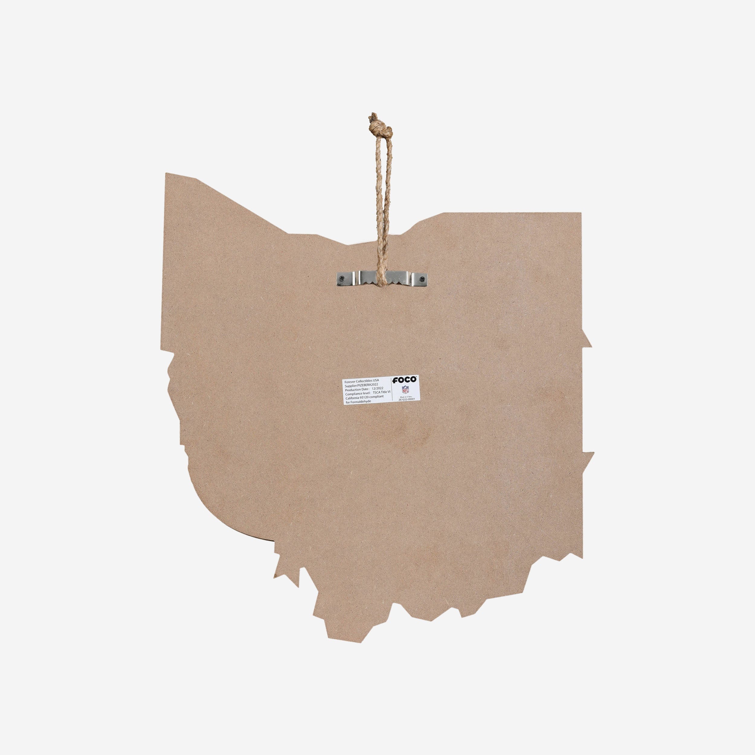 Cincinnati Bengals Wood State Sign - Image 6