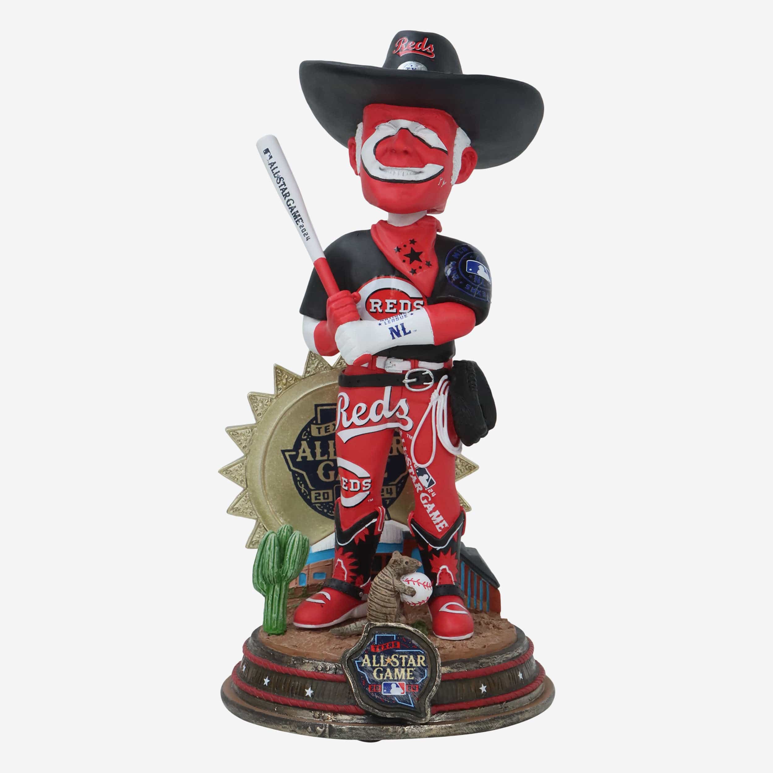 Cincinnati Reds 2024 All-Star Bobbles on Parade Bobblehead