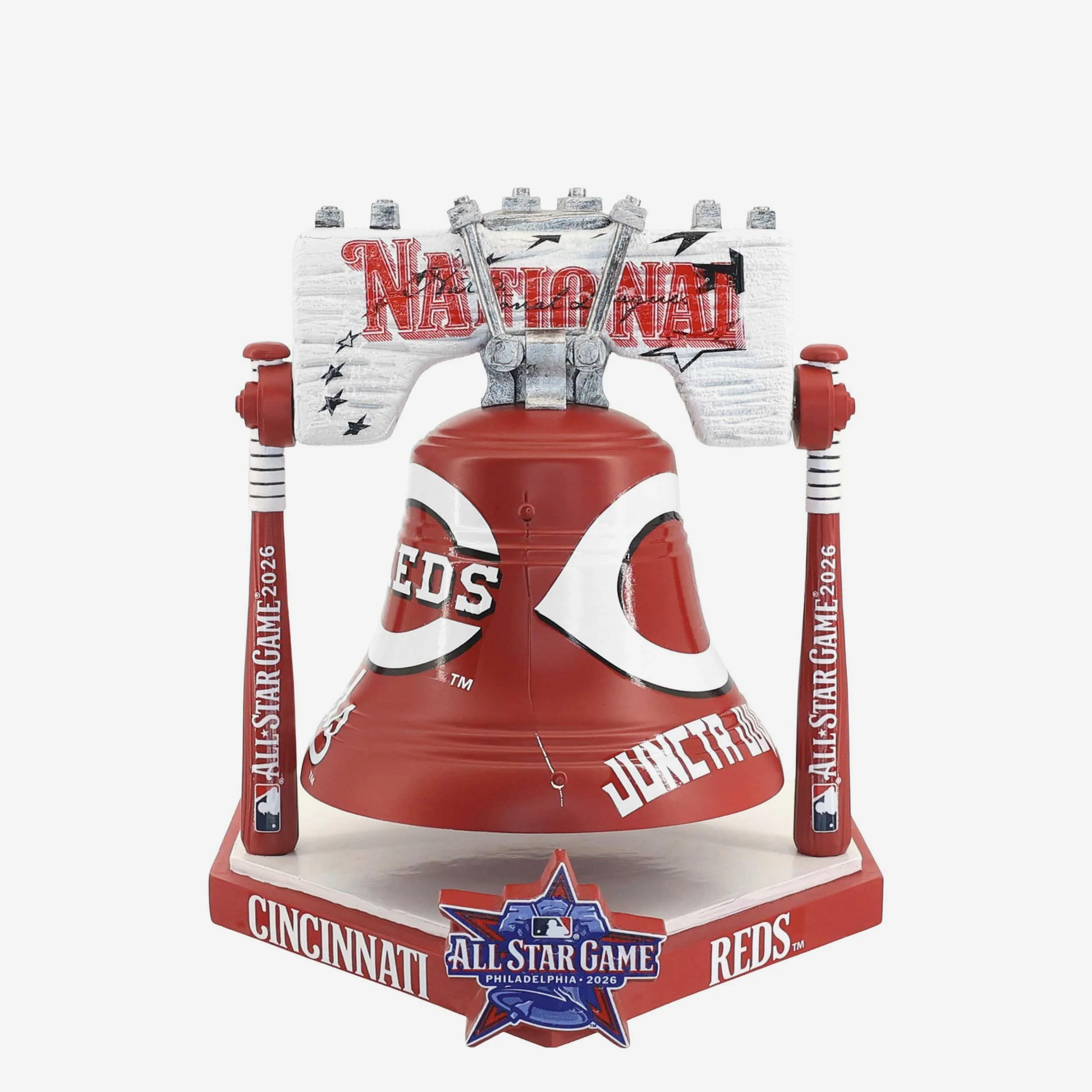 Cincinnati Reds 2026 MLB All Star Liberty Bell Figurine