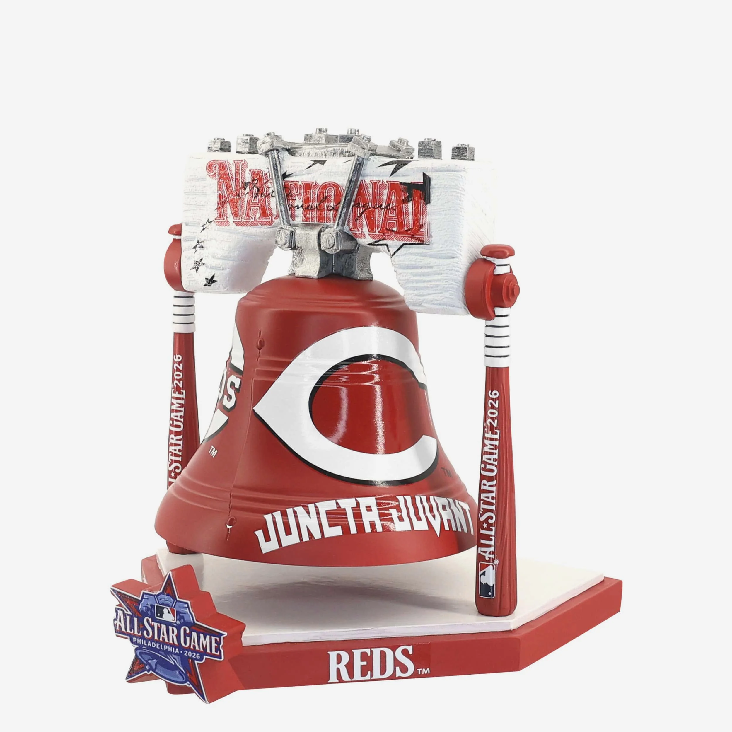 Cincinnati Reds 2026 MLB All Star Liberty Bell Figurine - Image 3