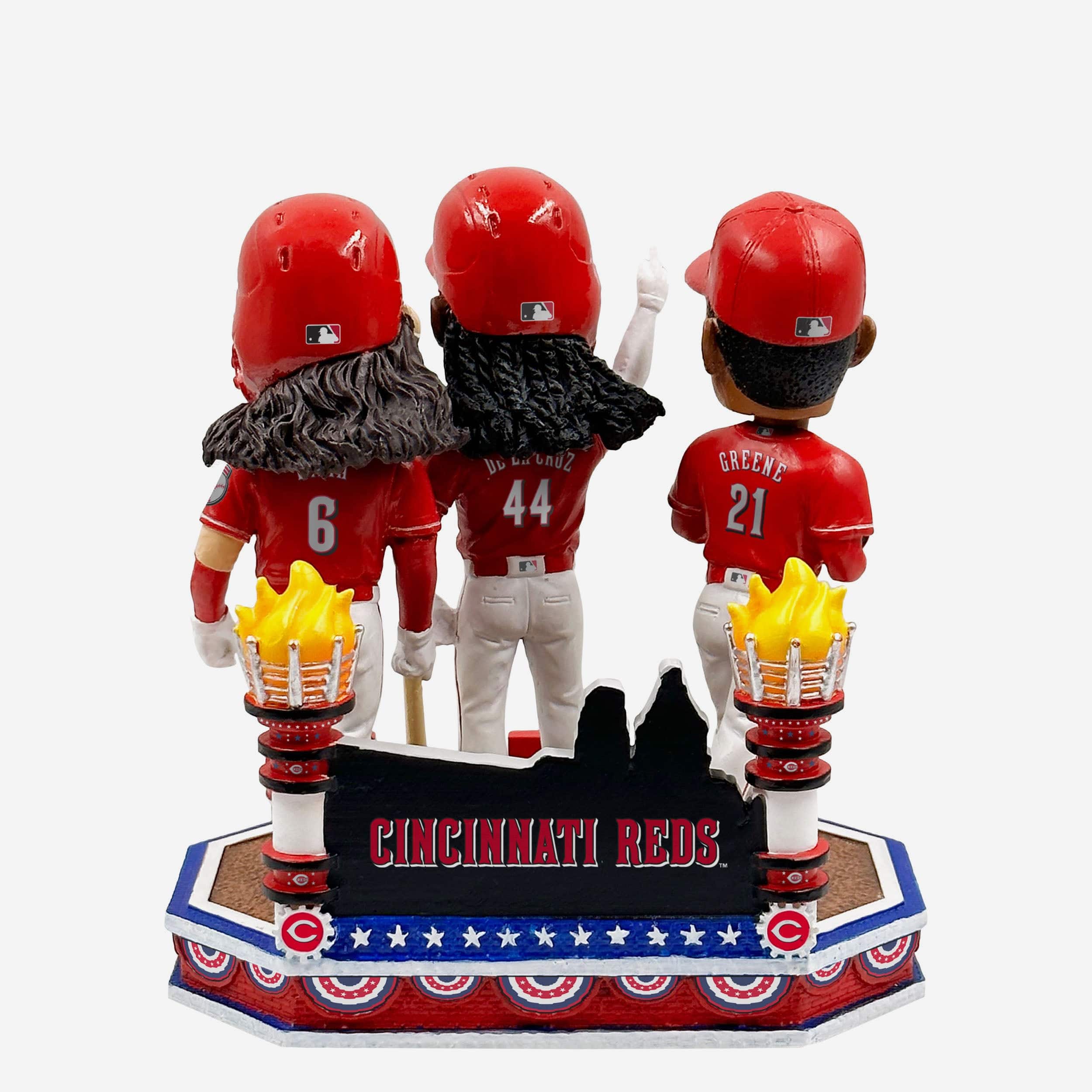 Cincinnati Reds Americas Team Mini Bobblehead Scene - Image 6