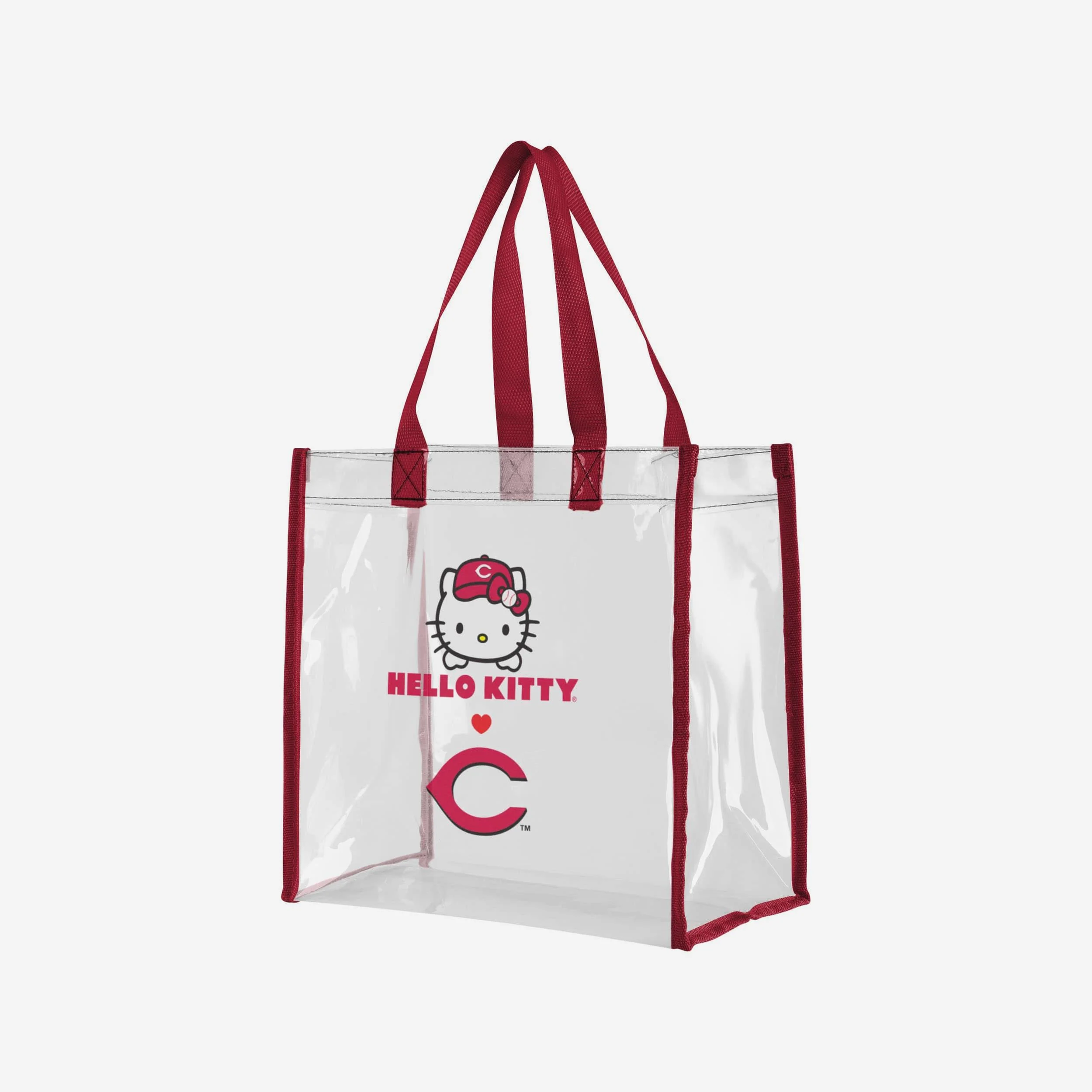 Cincinnati Reds Hello Kitty® Clear Tote Bag - Image 2