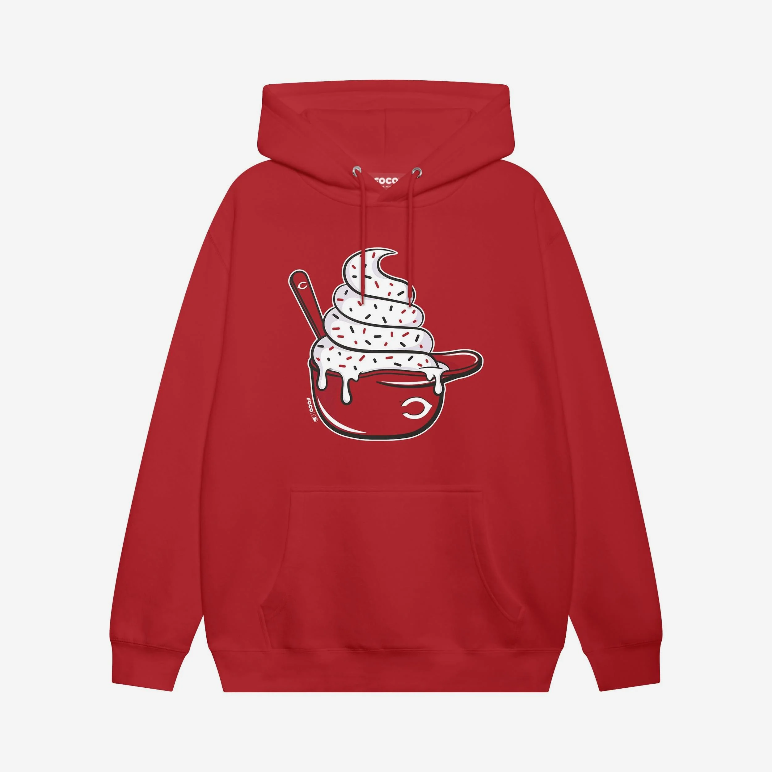 Cincinnati Reds Ice Cream Helmet Hoodie