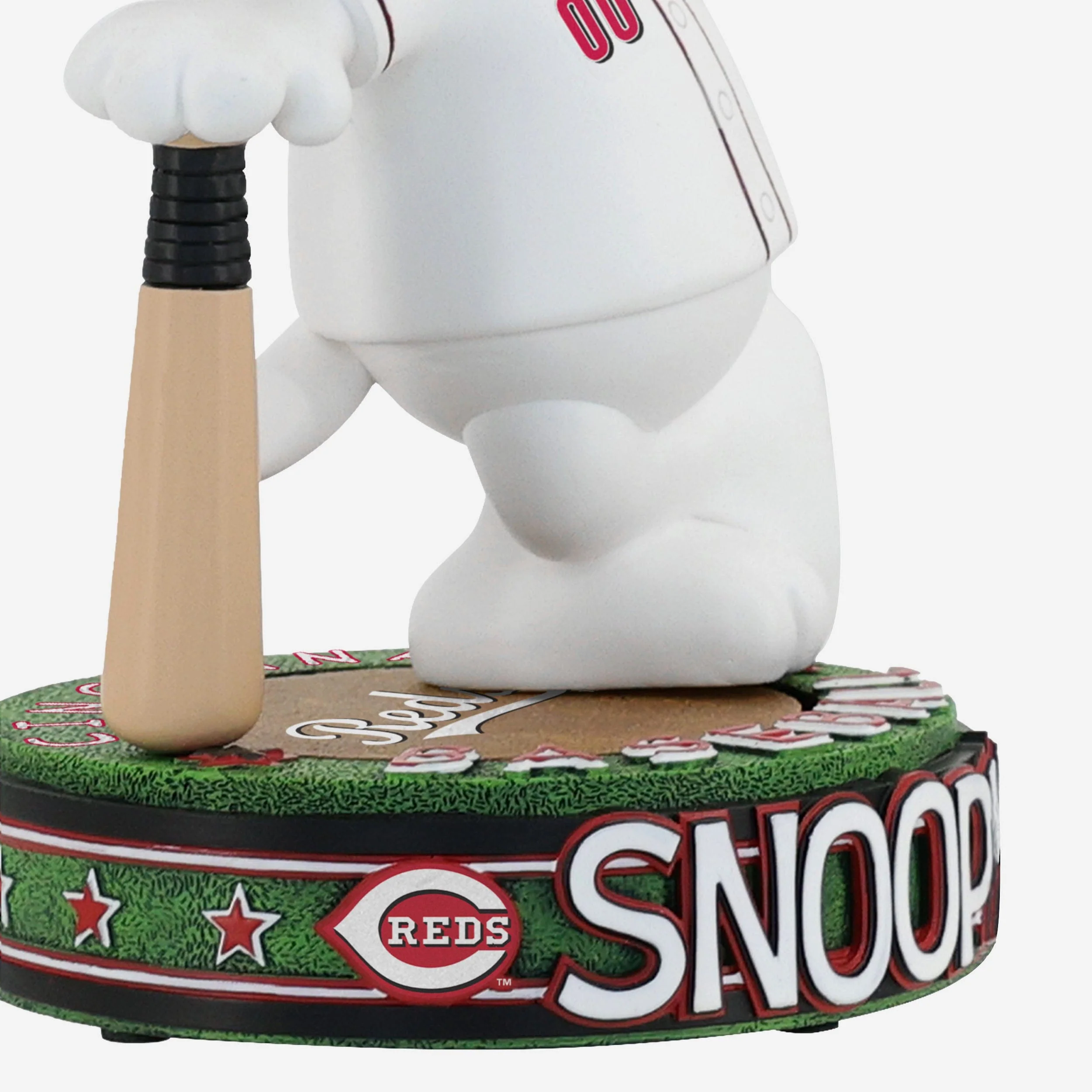 Cincinnati Reds Snoopy Peanuts Batter Up Bighead Bobblehead - Image 3
