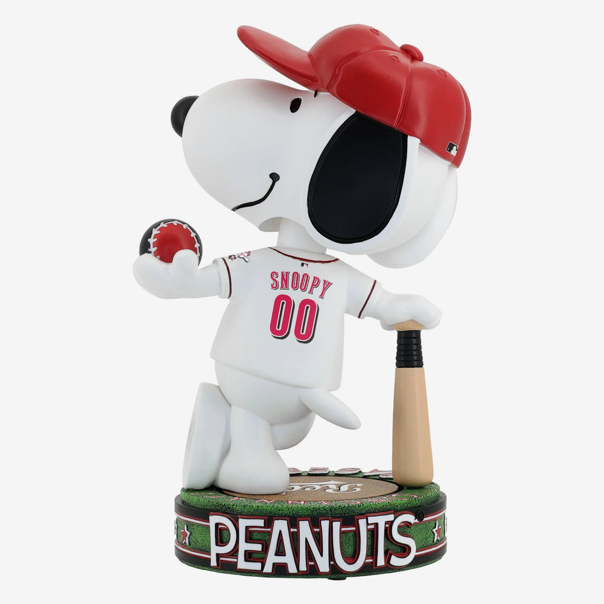 Cincinnati Reds Snoopy Peanuts Batter Up Bighead Bobblehead - Image 5