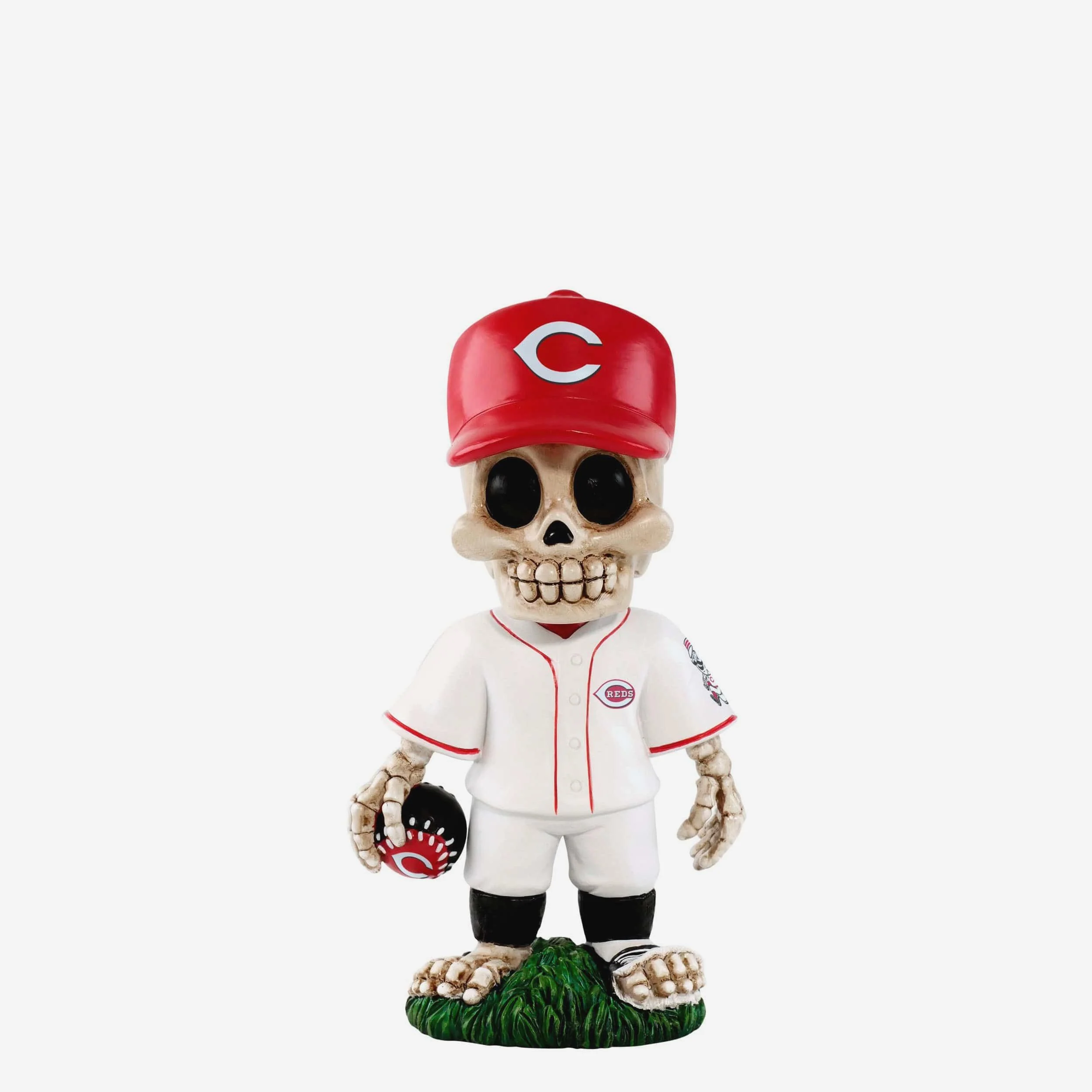 Cincinnati Reds Team Skull Mini Bobblehead