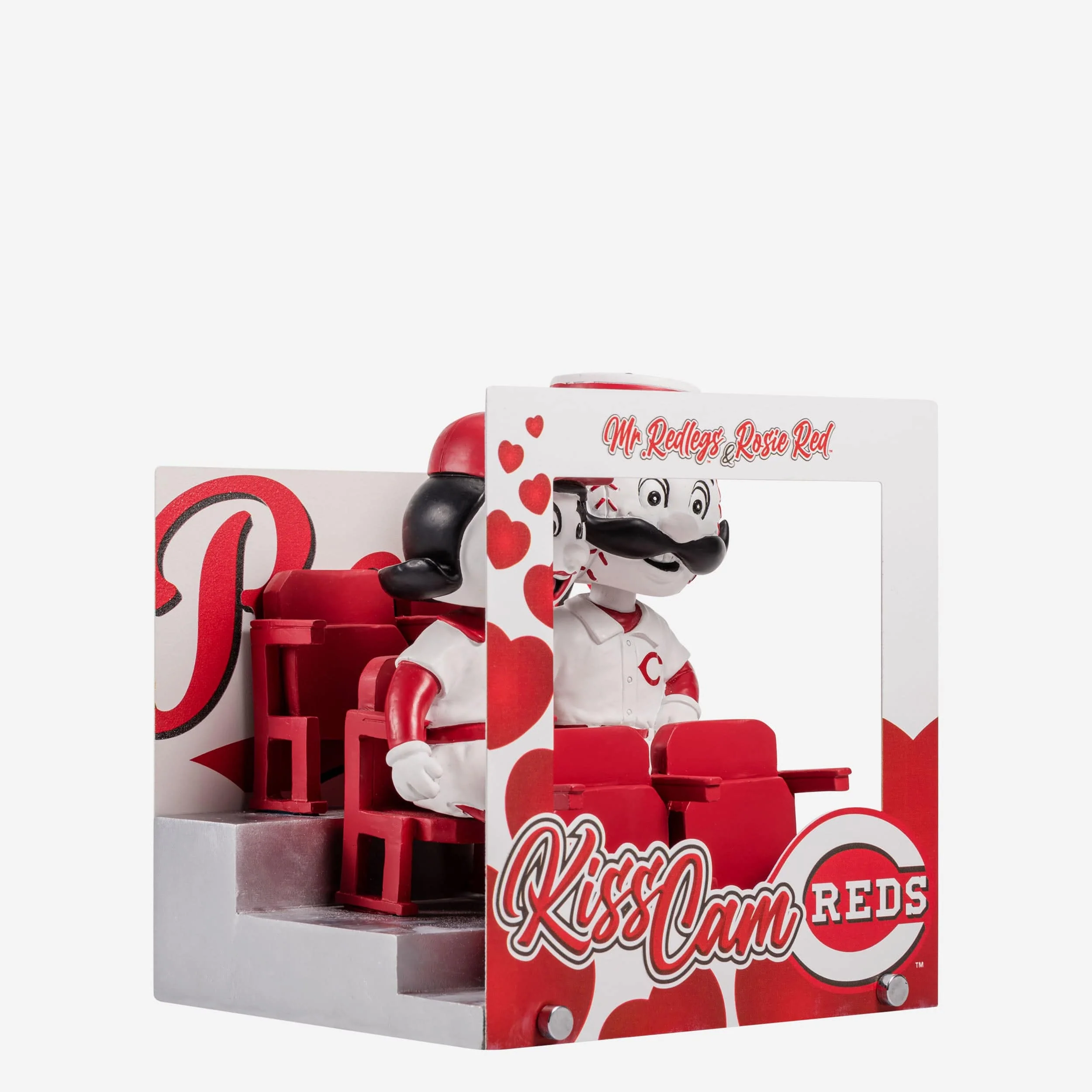 Cincinnati Reds Valentines Day Dual Mascot Bobblehead - Image 5