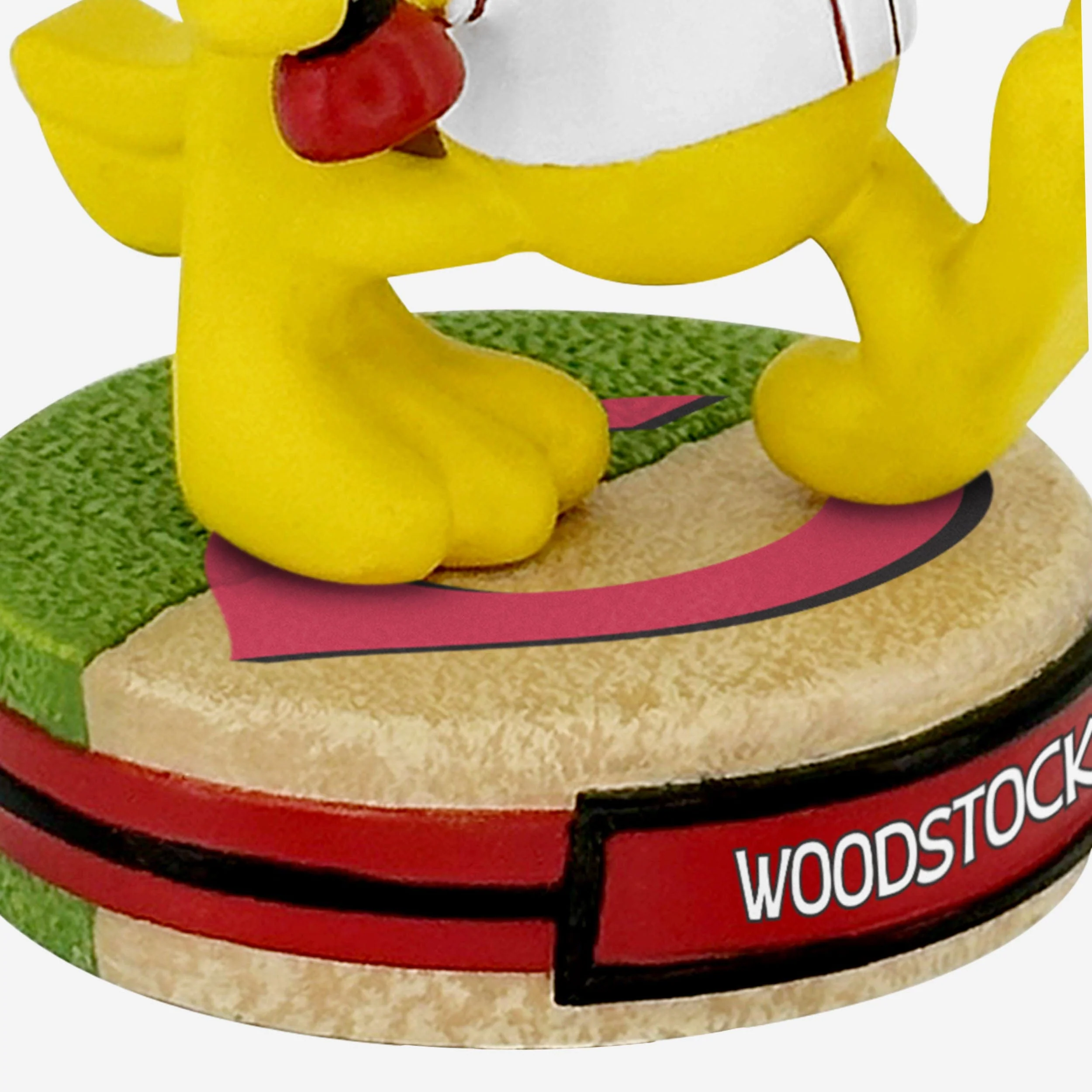 Cincinnati Reds Woodstock Peanuts Mini Bighead Bobblehead - Image 3